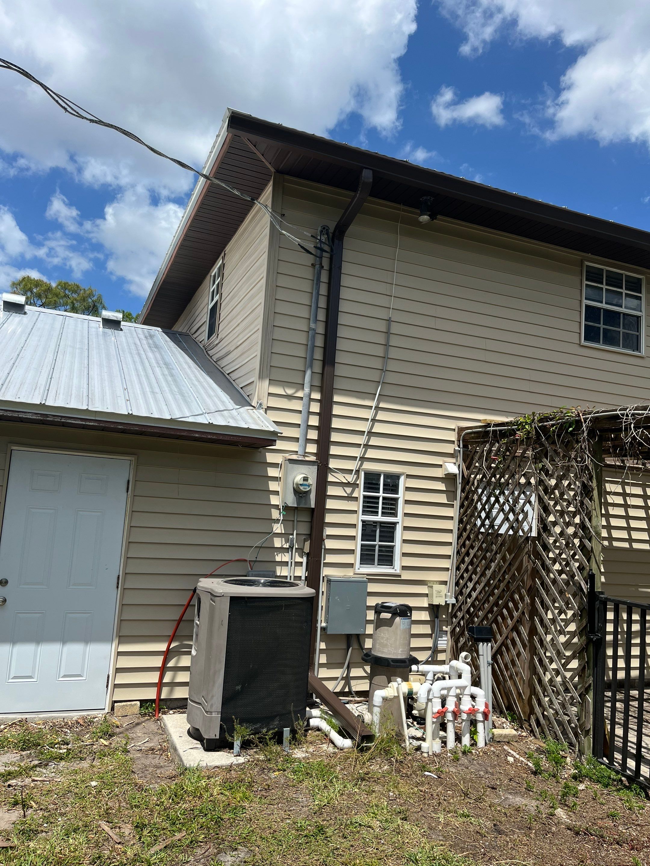 Bronze Soffit Upgrade in Fort Myers, FL by Gutter Professors