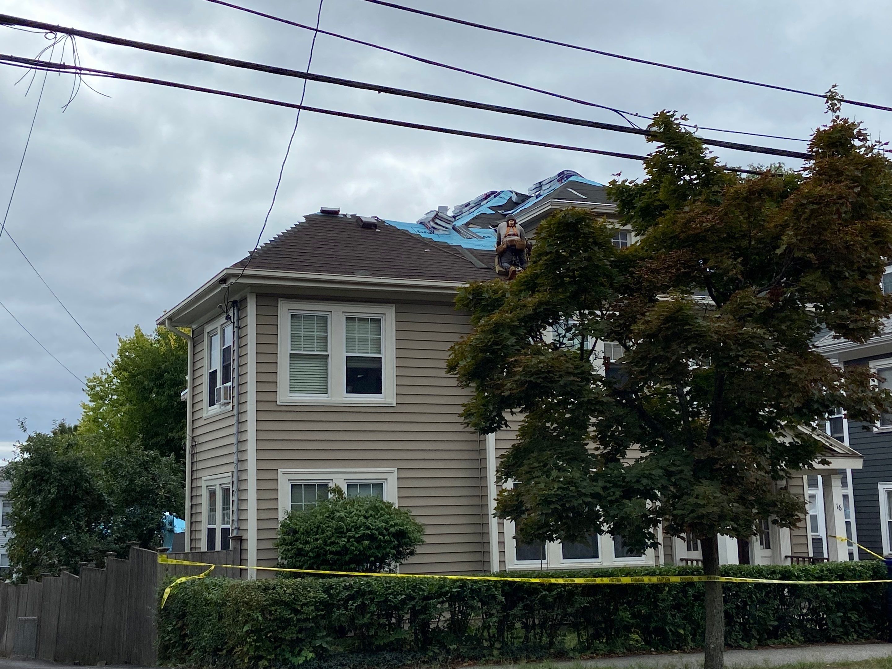 Residential Roofing Installation using GAF Timberline HDZ by Sensible Home Solutions