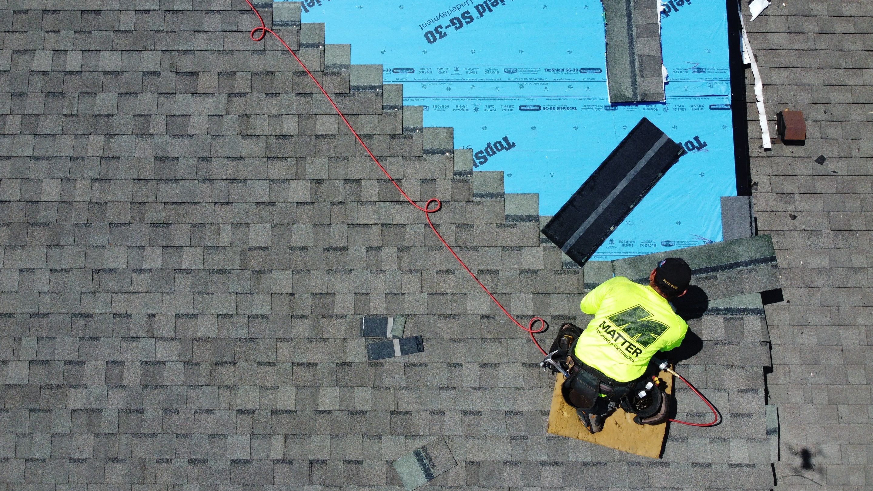 Residential Roofing Installation using Tamko Titan XT by Matter Construction, LLC