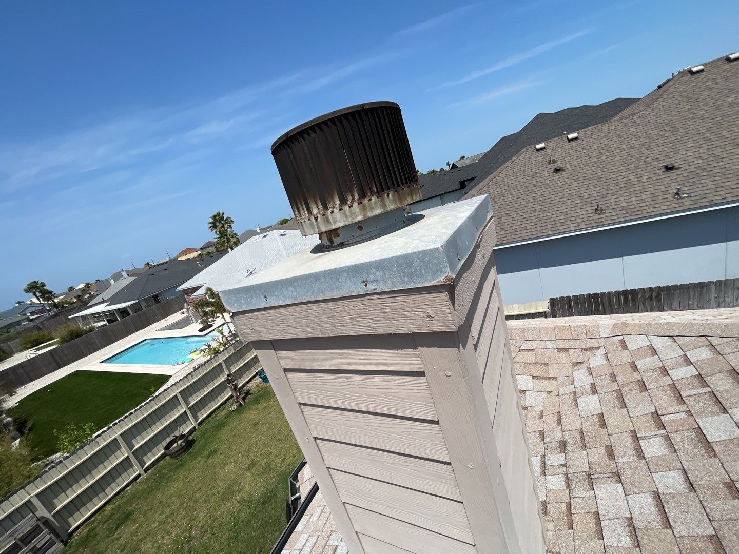 Chimney Cap Replacement With Stainless Steel by Lighthouse Roofing