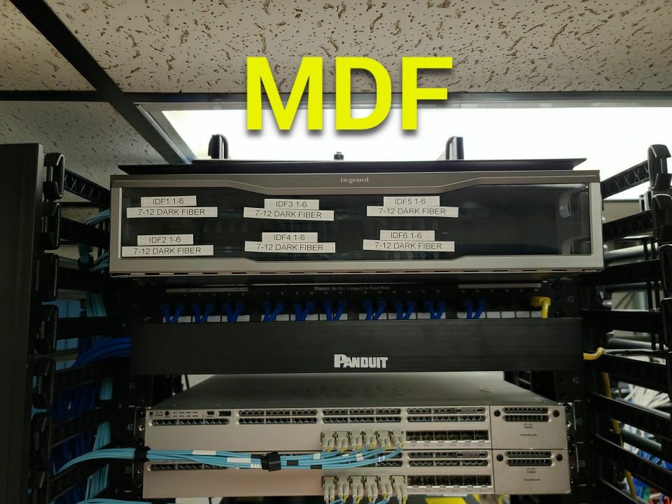 Structure Cable Installation using Cat 6 Cabling & Fiber  by Firmament Solutions