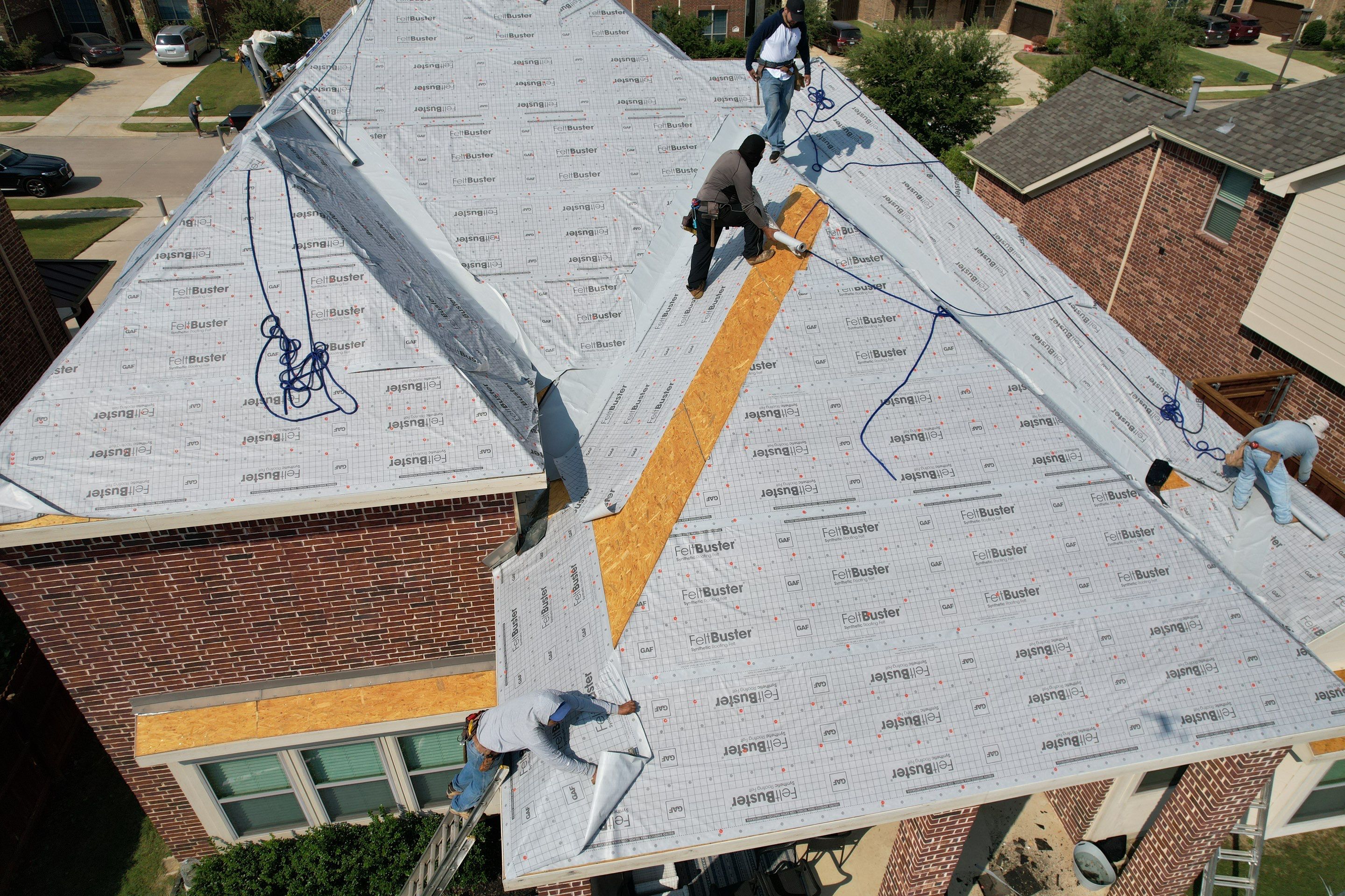 Project in Keller  by Zeus Exteriors
