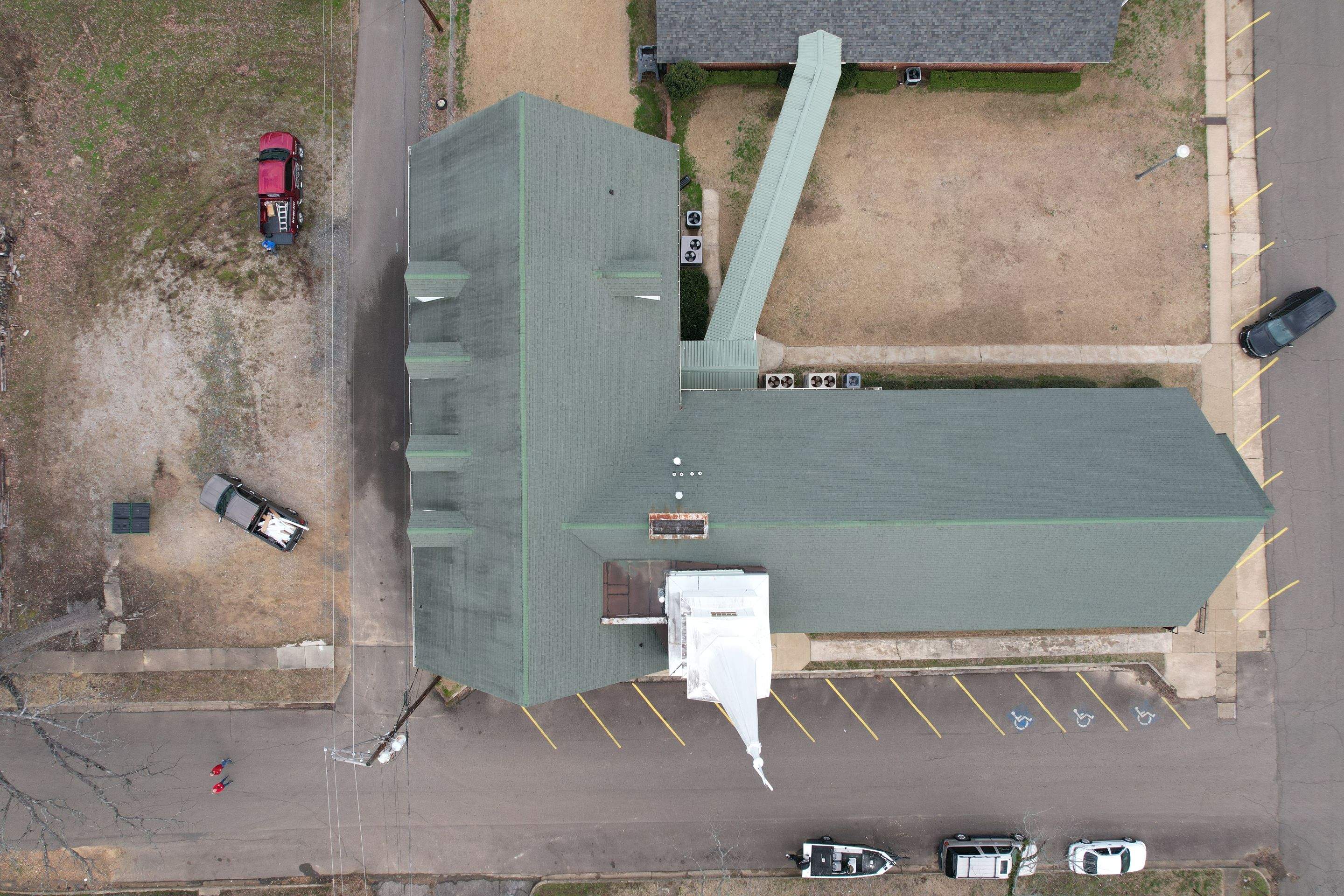 Church Reroof: 40 Year Impact Rated Architectural Shingles by Hostetler Roofing