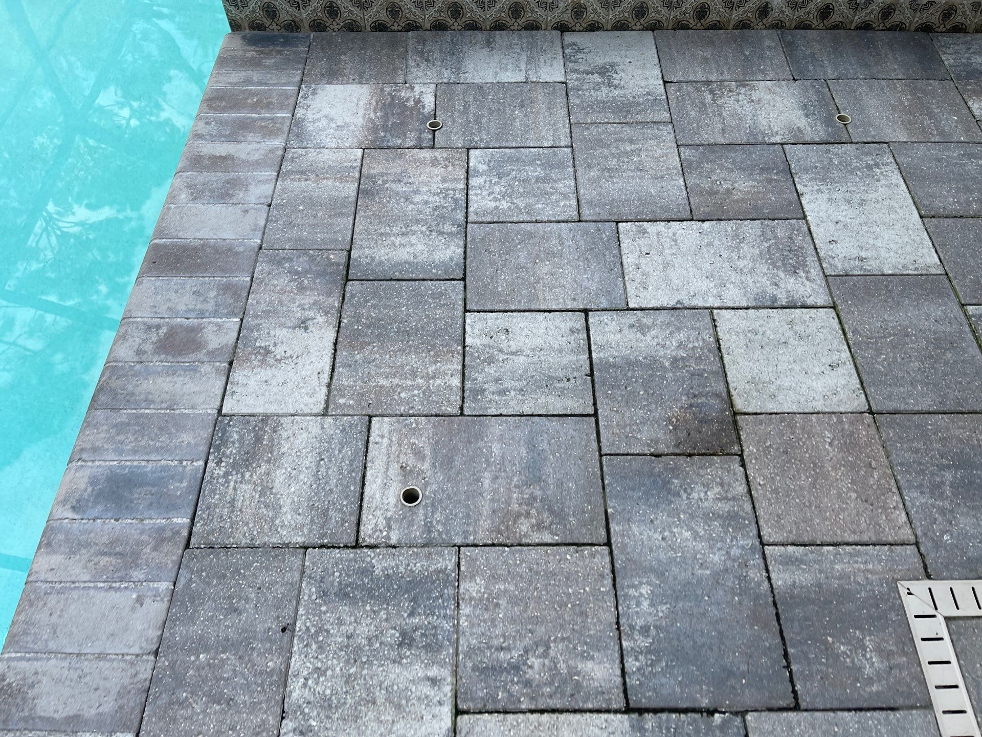 Paver Patio using Concrete Sealant by DuraSeal
