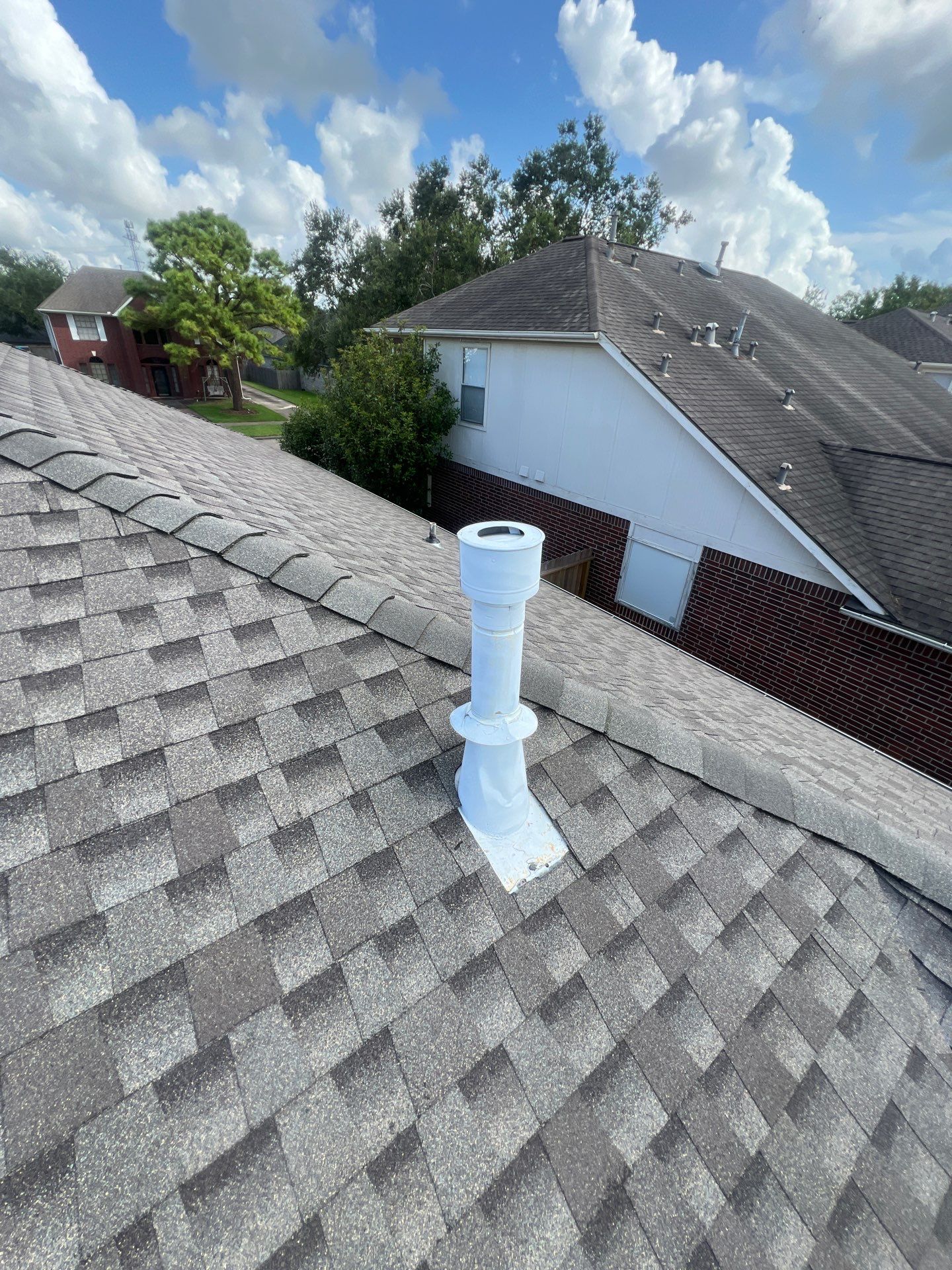 Residential Roof Replacement using GAF HDZ - Weathered Wood by Elite Roofing LLC