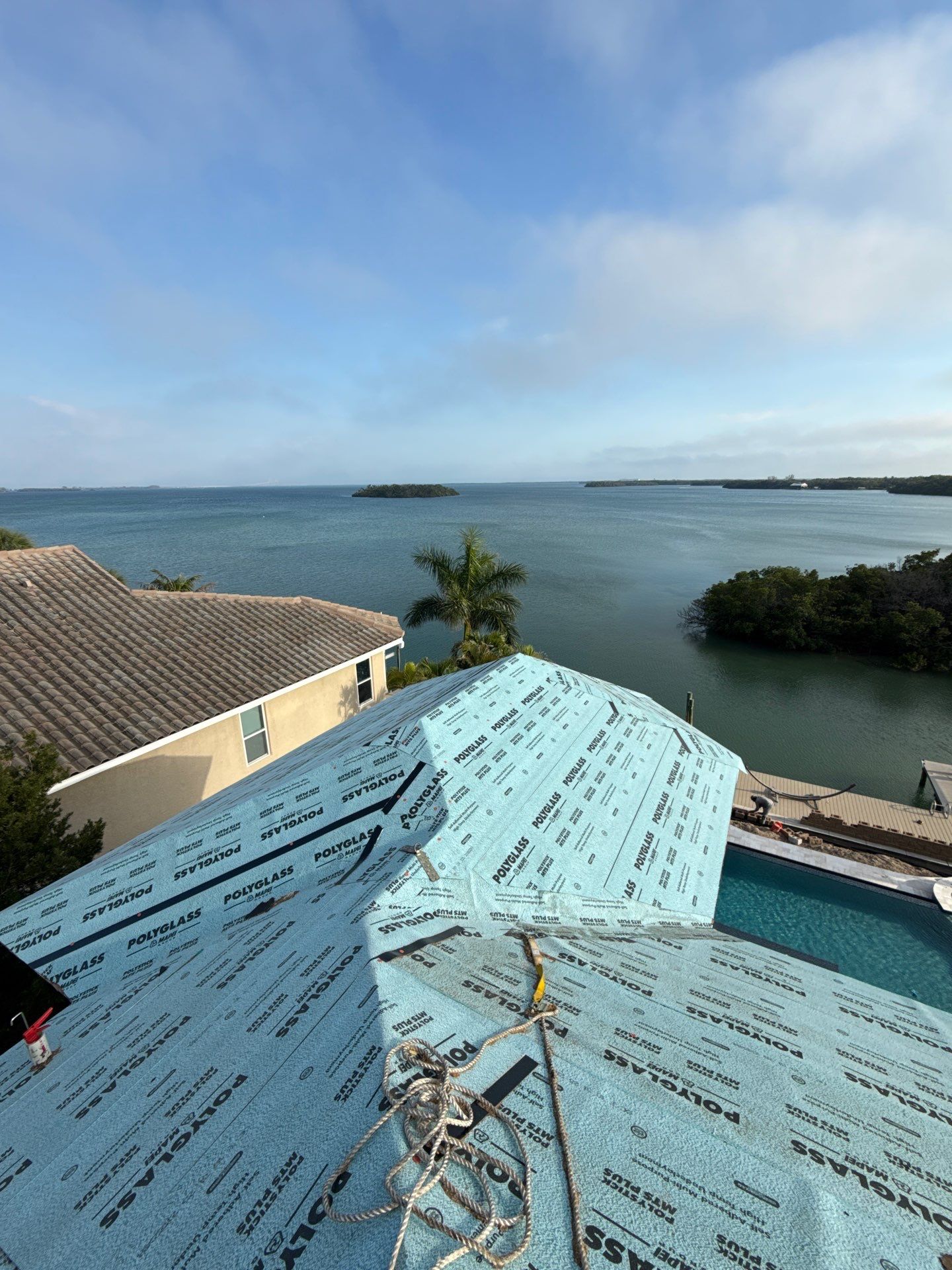 Project in St. Petersburg 33715 by Mitchell Roofing Company LLC