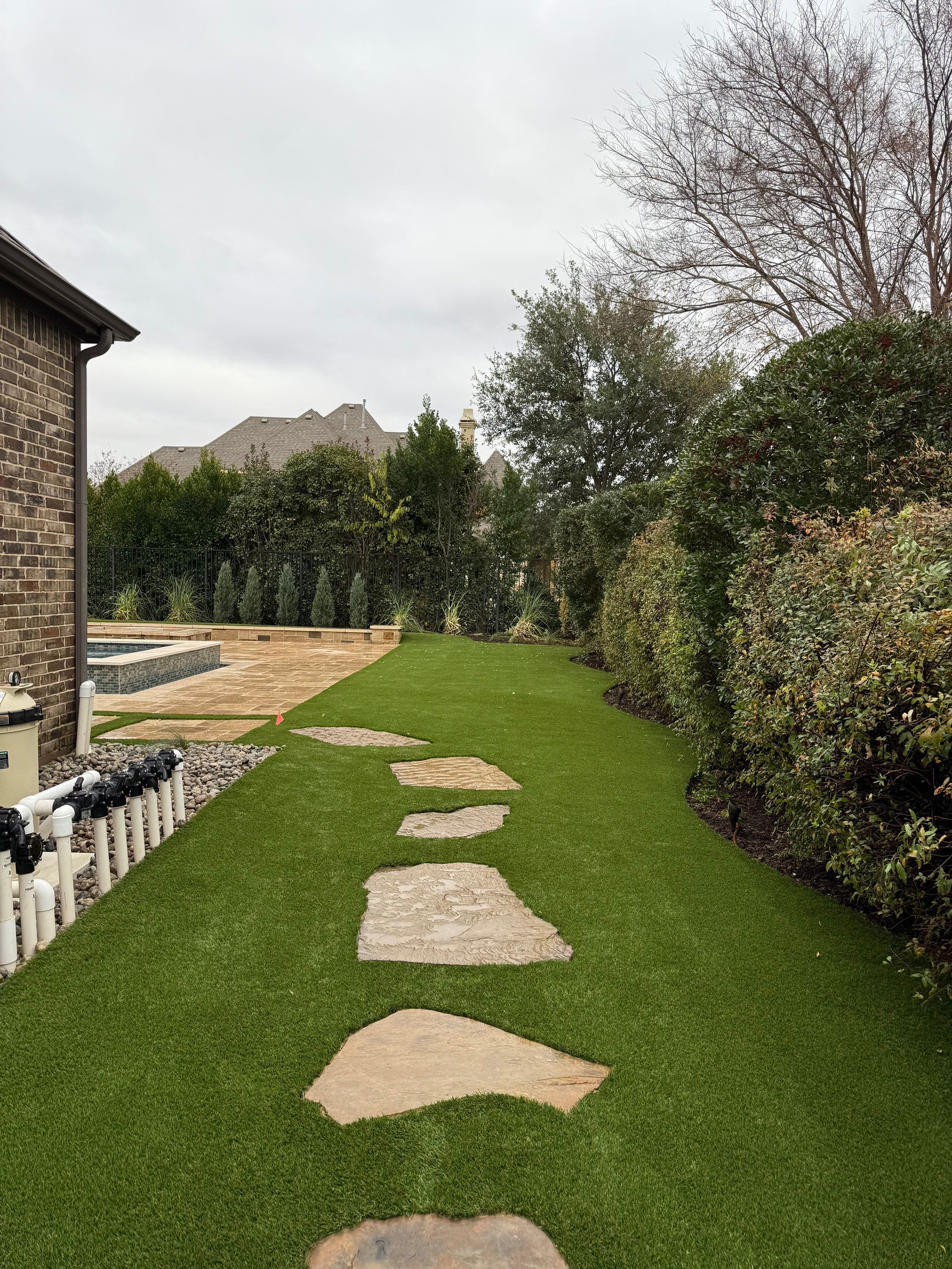 Project in Southlake by Turf Concepts