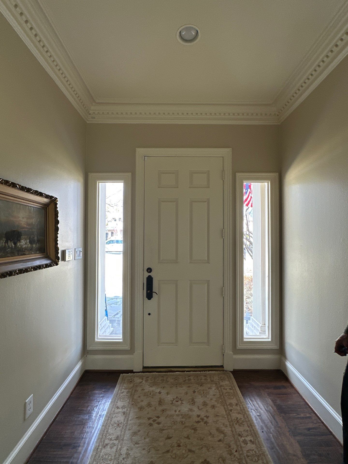 Custom Black Steel Double Door Entryway Upgrade in Dallas by Solara Custom Living