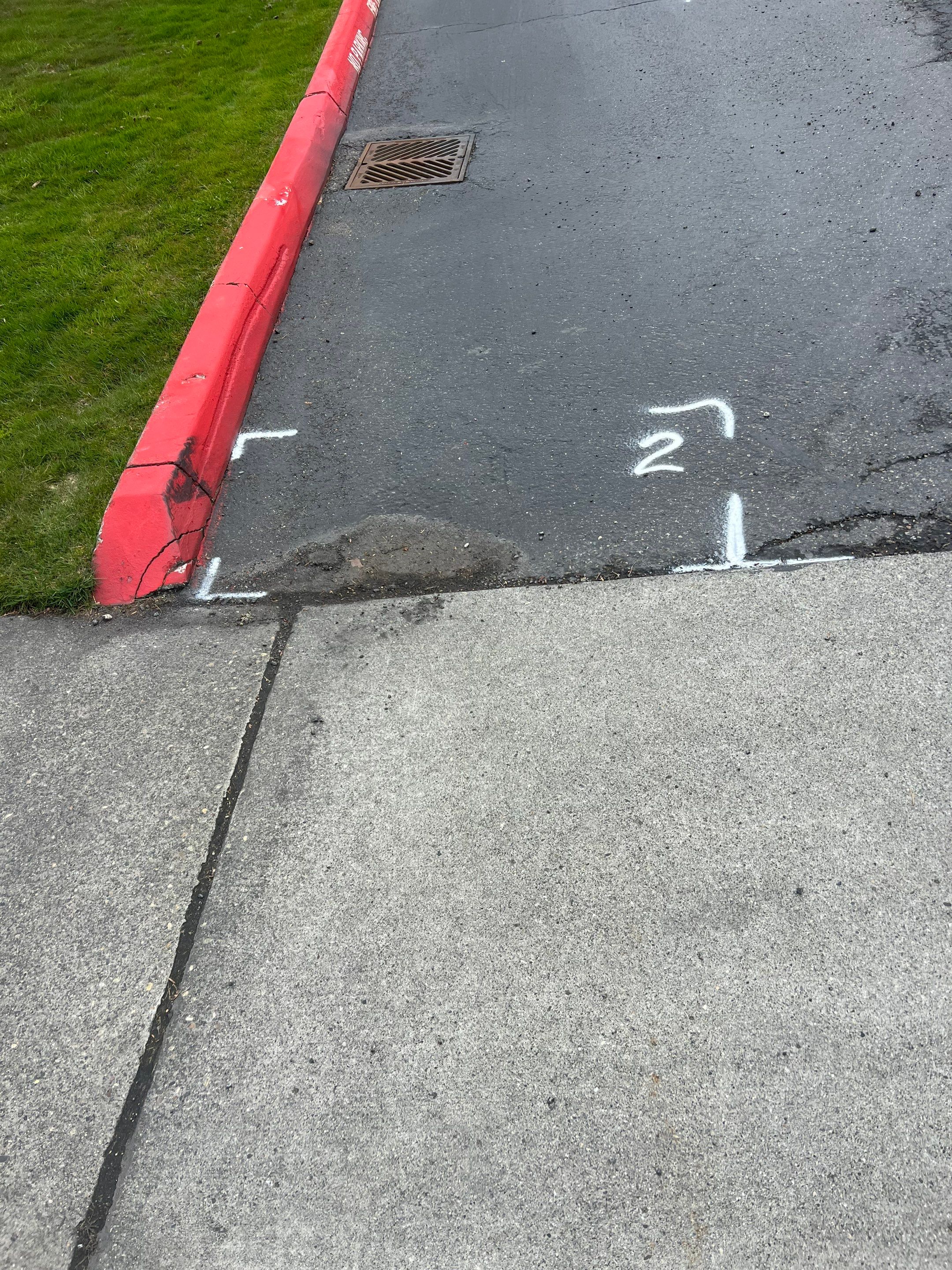 Craig Cook Concrete Curb Repair  by Jireh Asphalt & Concrete Inc 