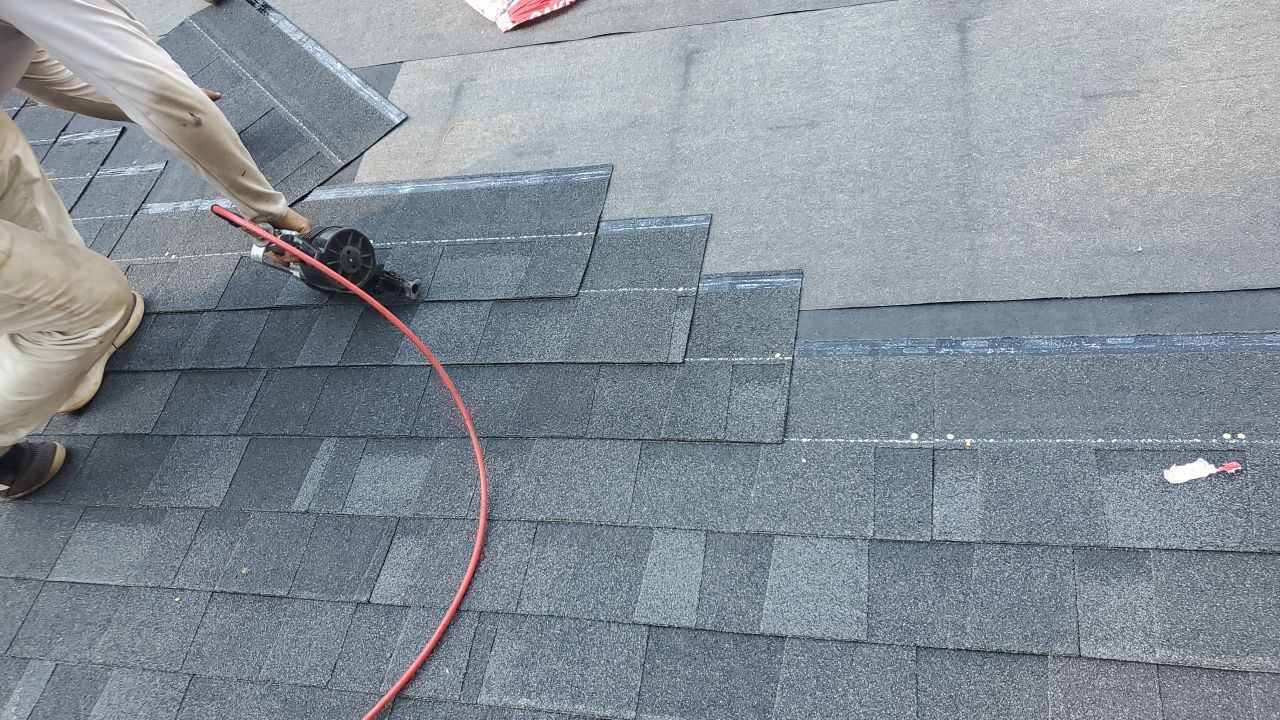 Residential Roofing Installation using Owens Corning® Oakridge Onyx Black by Indigo State Roofing