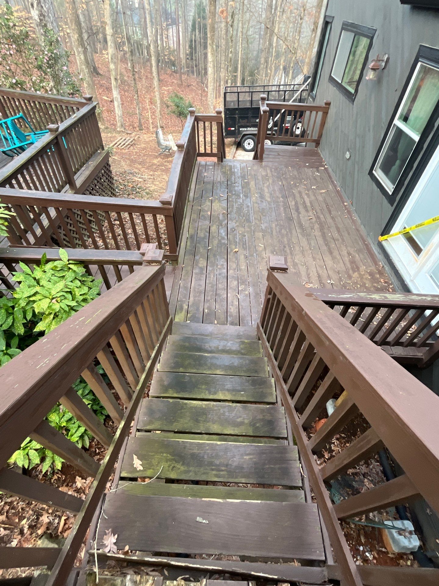 Wood Deck Rebuild in Roswell, GA by Nelson Exteriors 