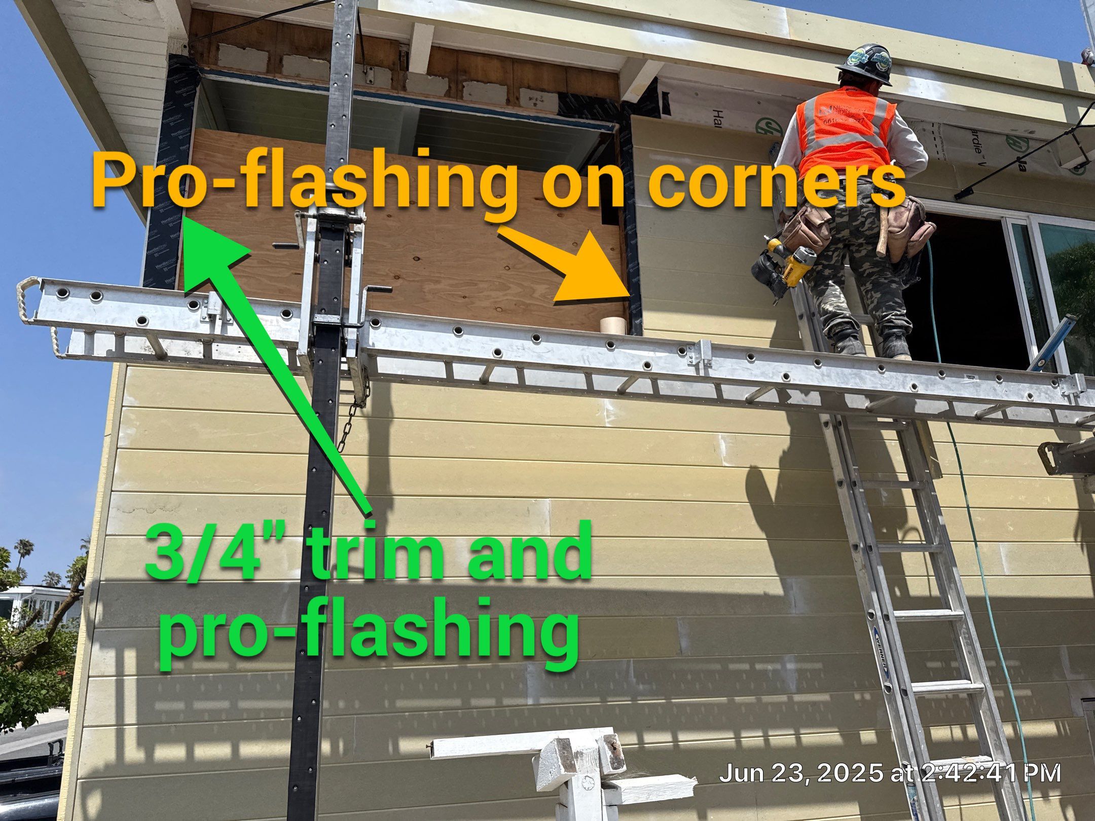 James Hardie prime V-grove by New Era Siding Inc 