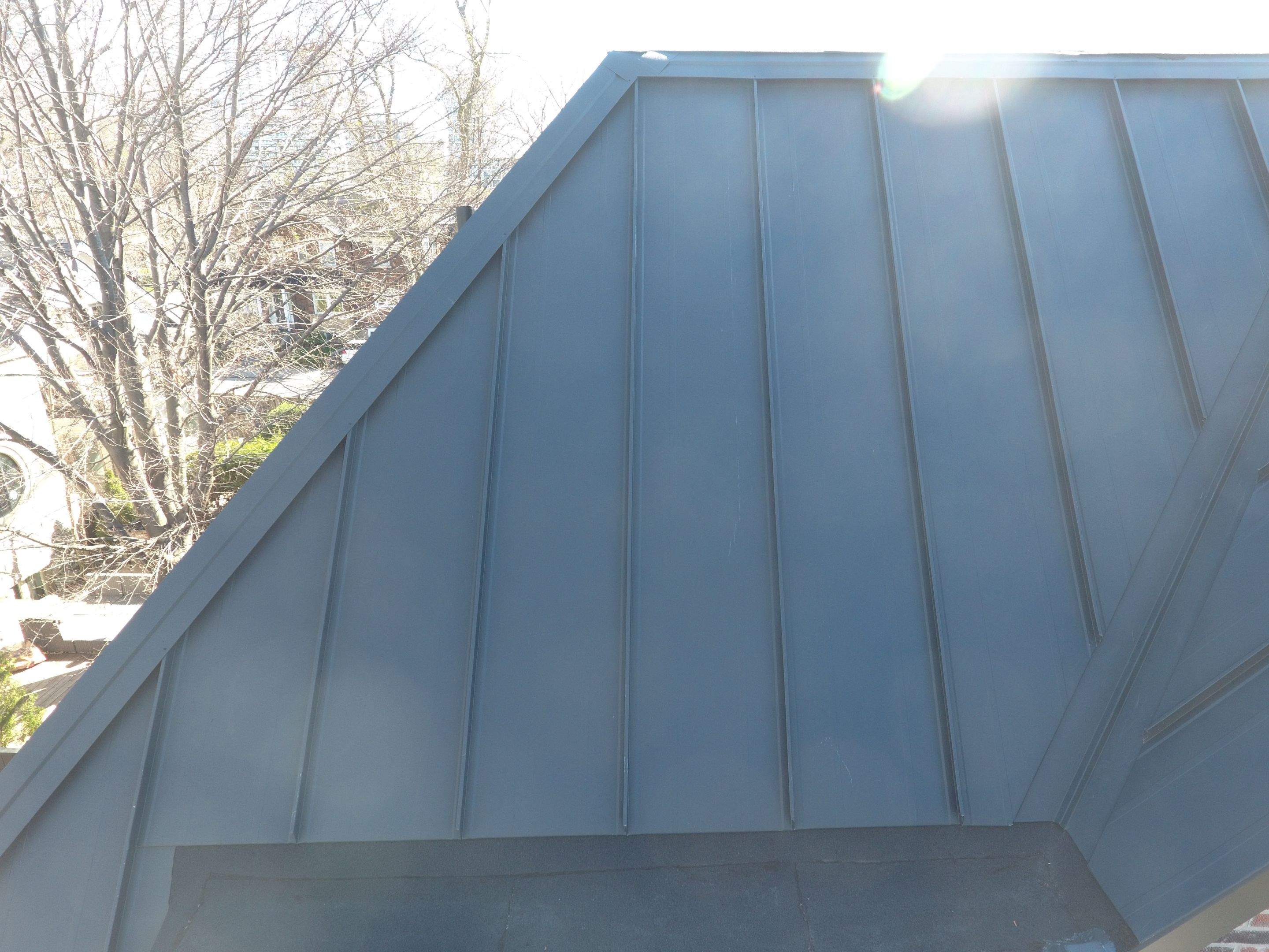 New Home Construction using 24 Ga Standing Seam Metal by Jay Carter Roofing & Sheet Metal