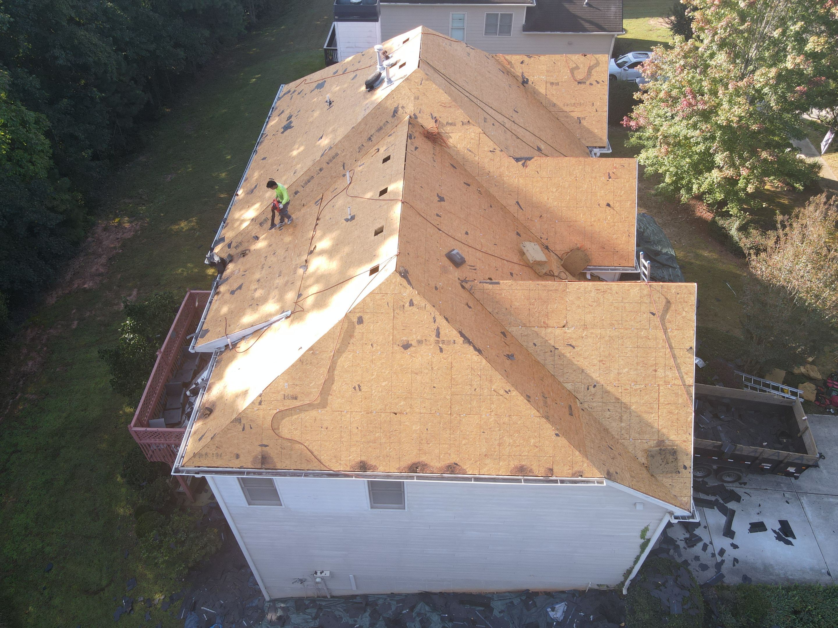 Residential Roofing Installation using Owens Corning by Inspector Roofing and Restoration