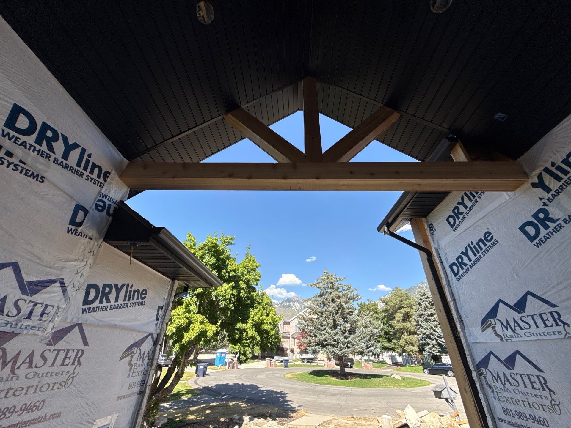 Project in Orem by Master Rain Gutters.