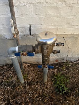 WINTER SERVICES using IRRIGAITON: BACK FLOW REPAIR