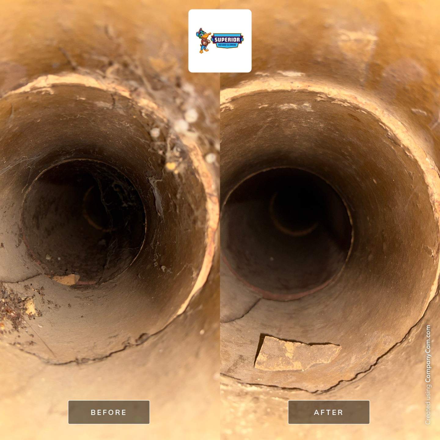 Air Duct Cleaning With a Vacuum Truck in Girard, OH by Superior Air Duct Cleaning