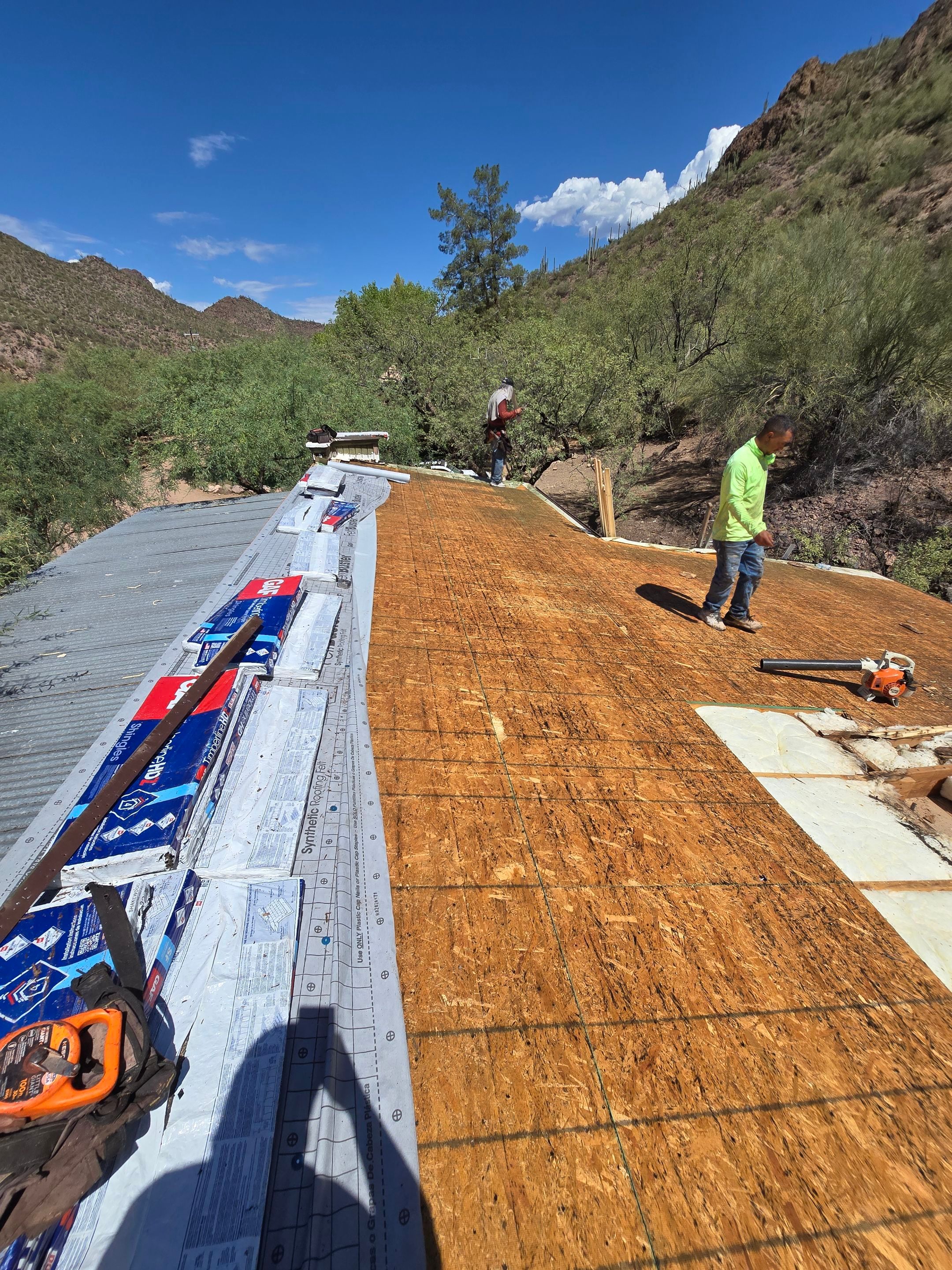 Project in Morristown, AZ by Showtime Roofing & Coatings LLC