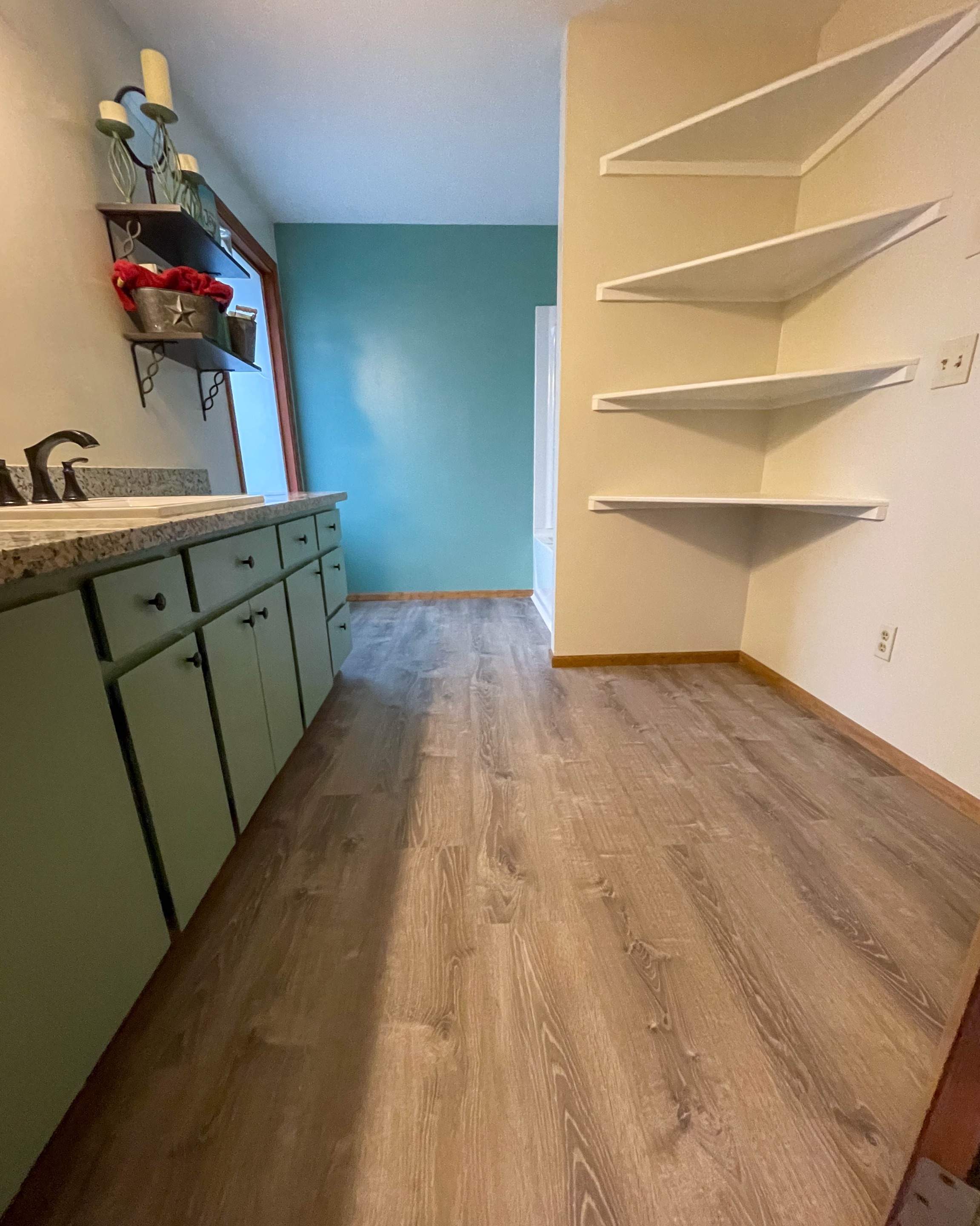 Bathroom Remodel using Shower Kit by Villegas Remodeling, LLC
