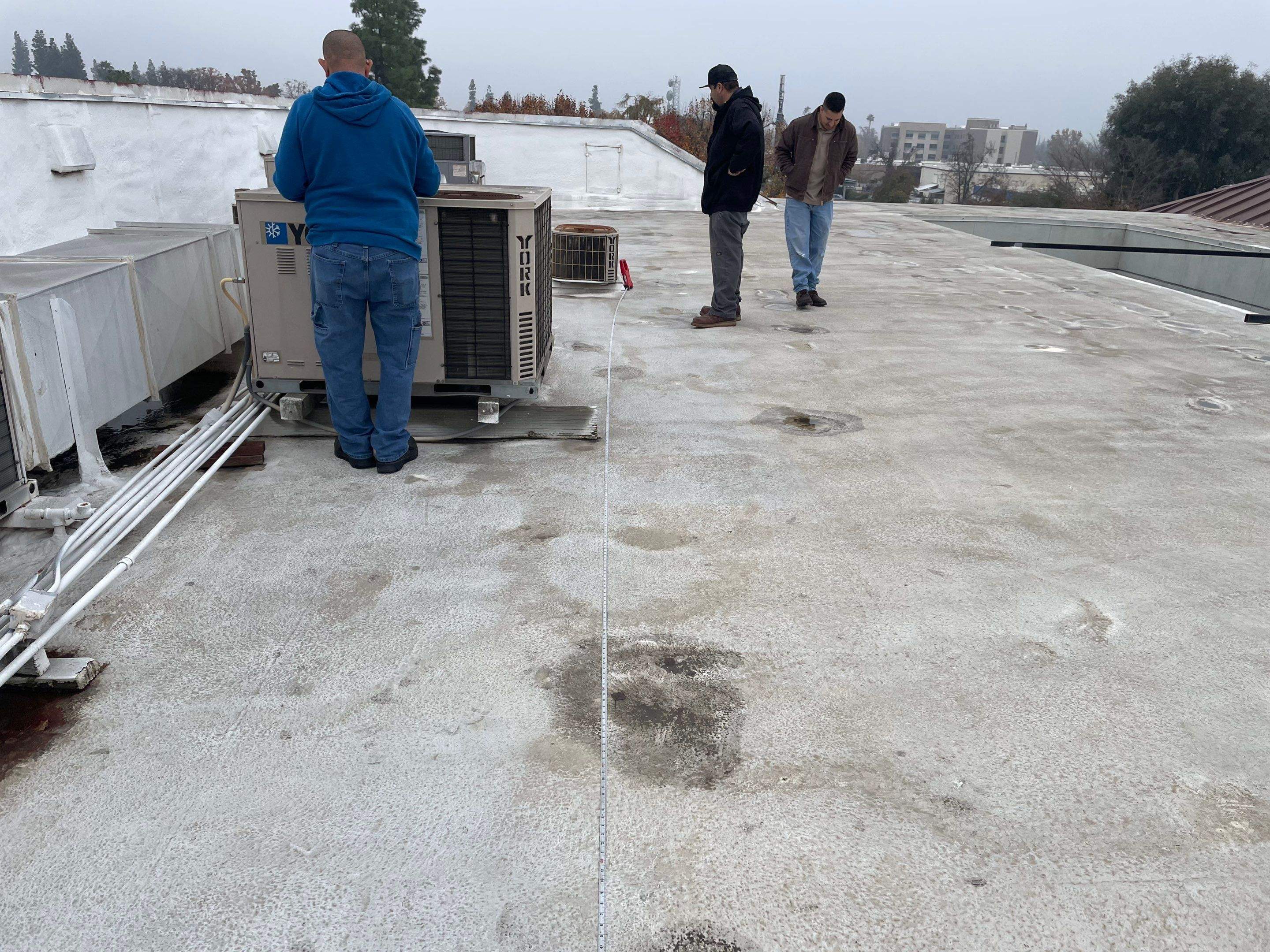 Commercial Foam Roof Repair - Fresno, CA by Grandmark Service Company