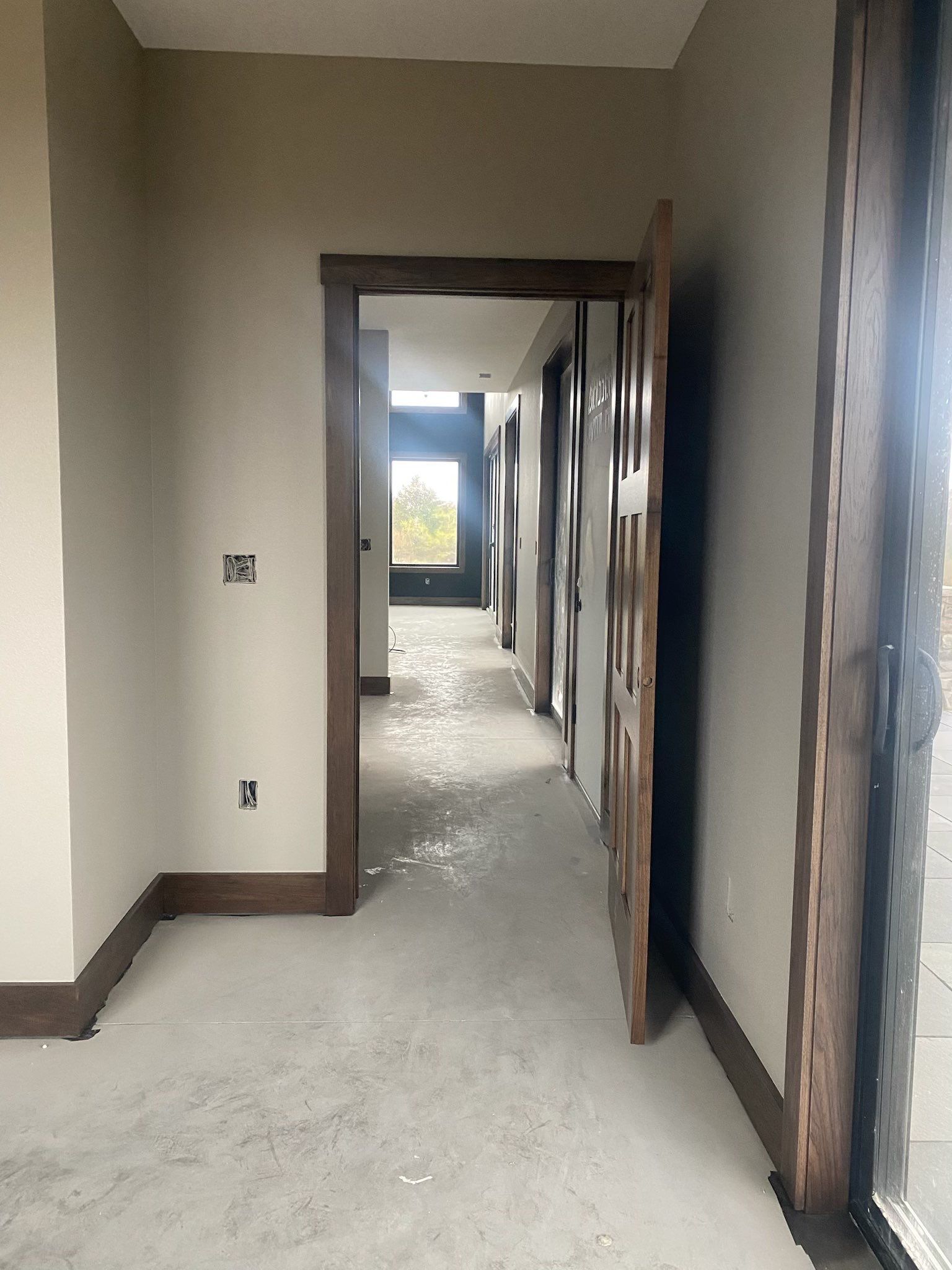 Interior Painting and Staining of Custom Home by Midwest Paint LLC