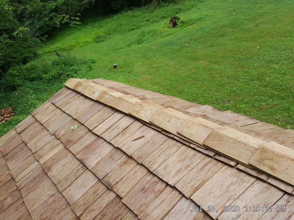 Cedar Roof in Ruxton using Cedar Roof by Roof Right Inc