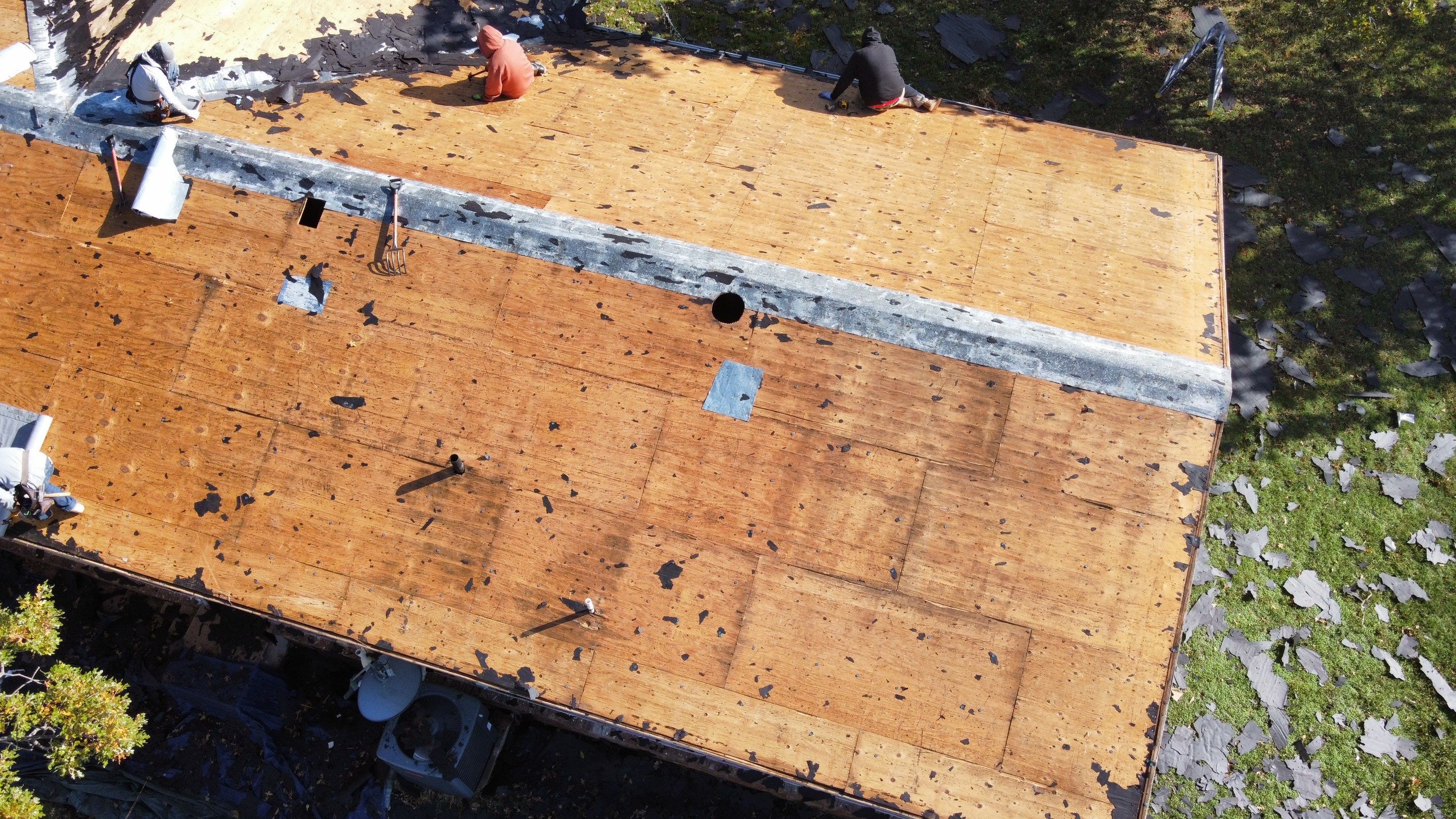 Residential Roofing Installation using GAF Natural Shadow  by A & H Roofing and Contracting