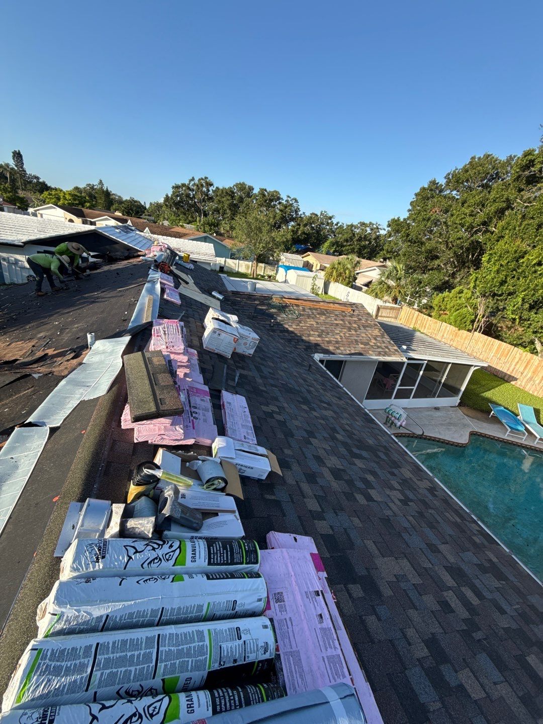 Project in Pinellas Park 33781 by Mitchell Roofing Company LLC 
