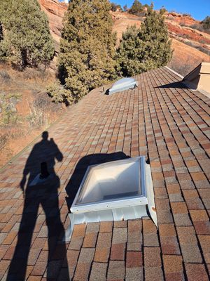 Re-Flash 3-Skylights and Roof Maintenance 