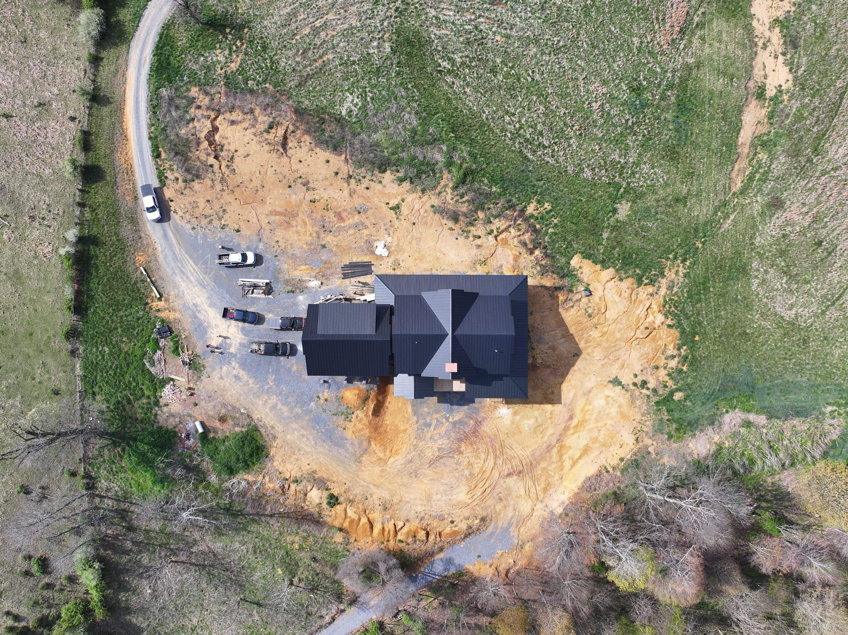 Black Frost Standing Seam by Omnia Roofing