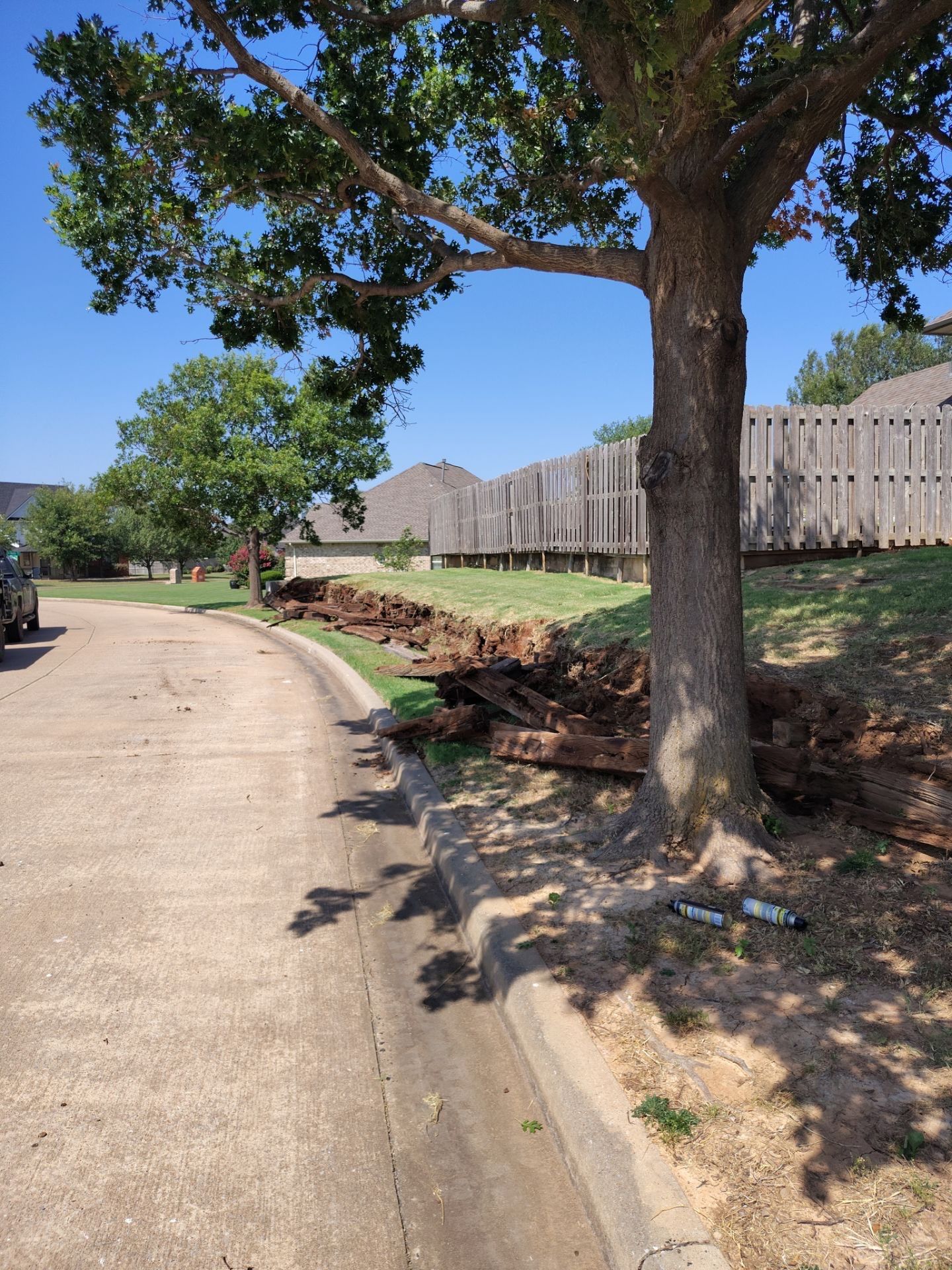 Retaining Wall by Clays Services Inc