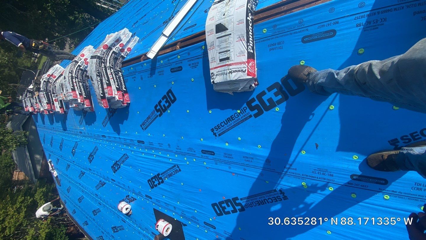 Residential Roofing Installation using Roof Replacement by American Roofing & Construction LLC