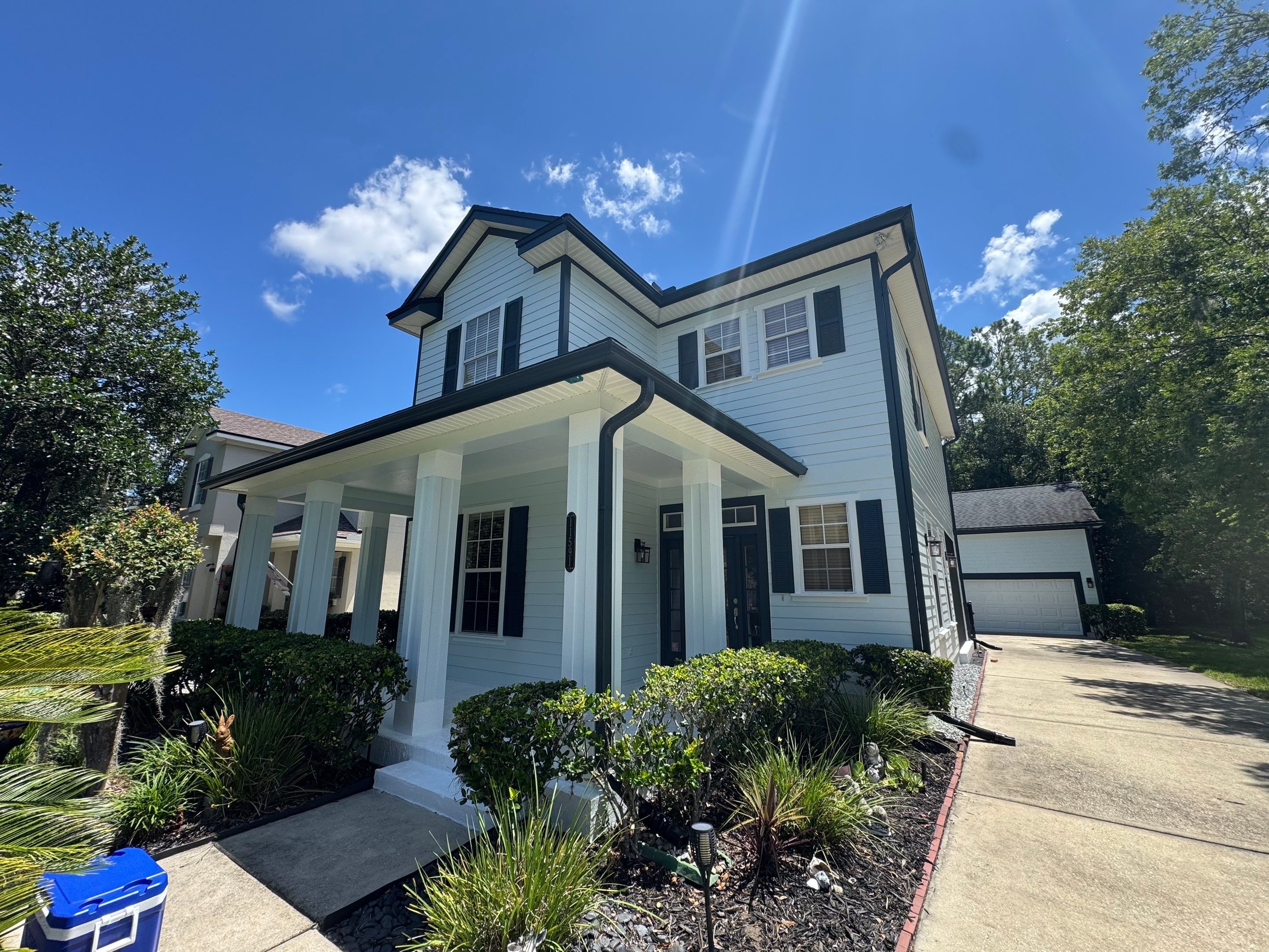Exterior House Painting in Hampton Park Jacksonville, FL 32256 by A New Leaf Painting, LLC