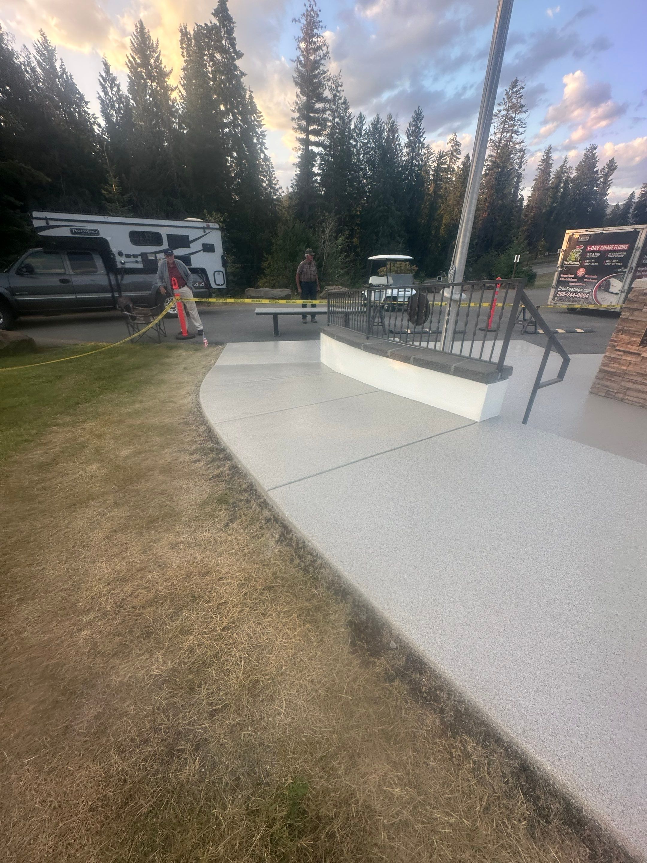 Veteran's Memorial - St. Maries Idaho by Croc Coatings, LLC