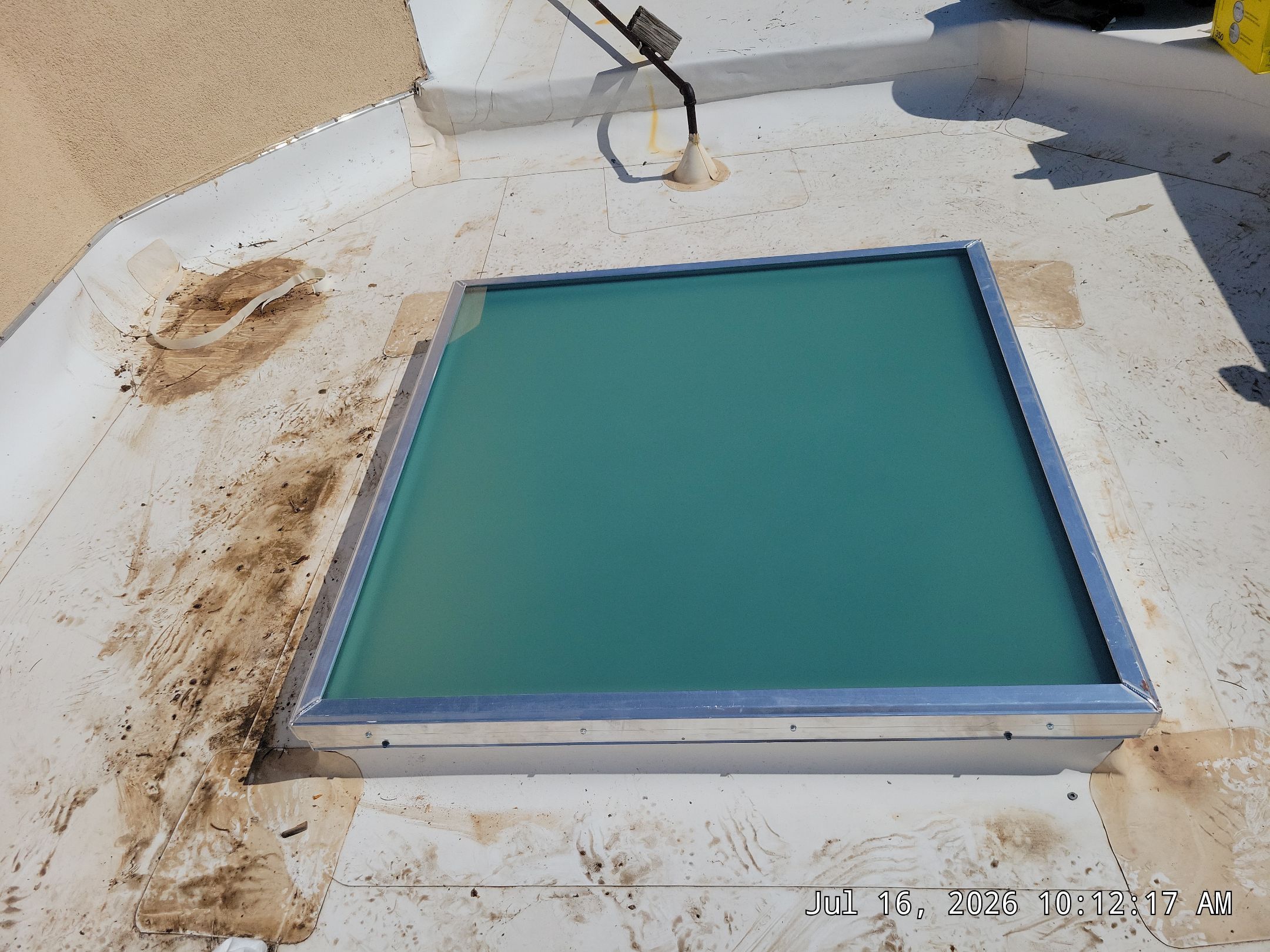 Low-e Glass Skylight Installation in Rio Rancho by Doyle Roof Masters Inc