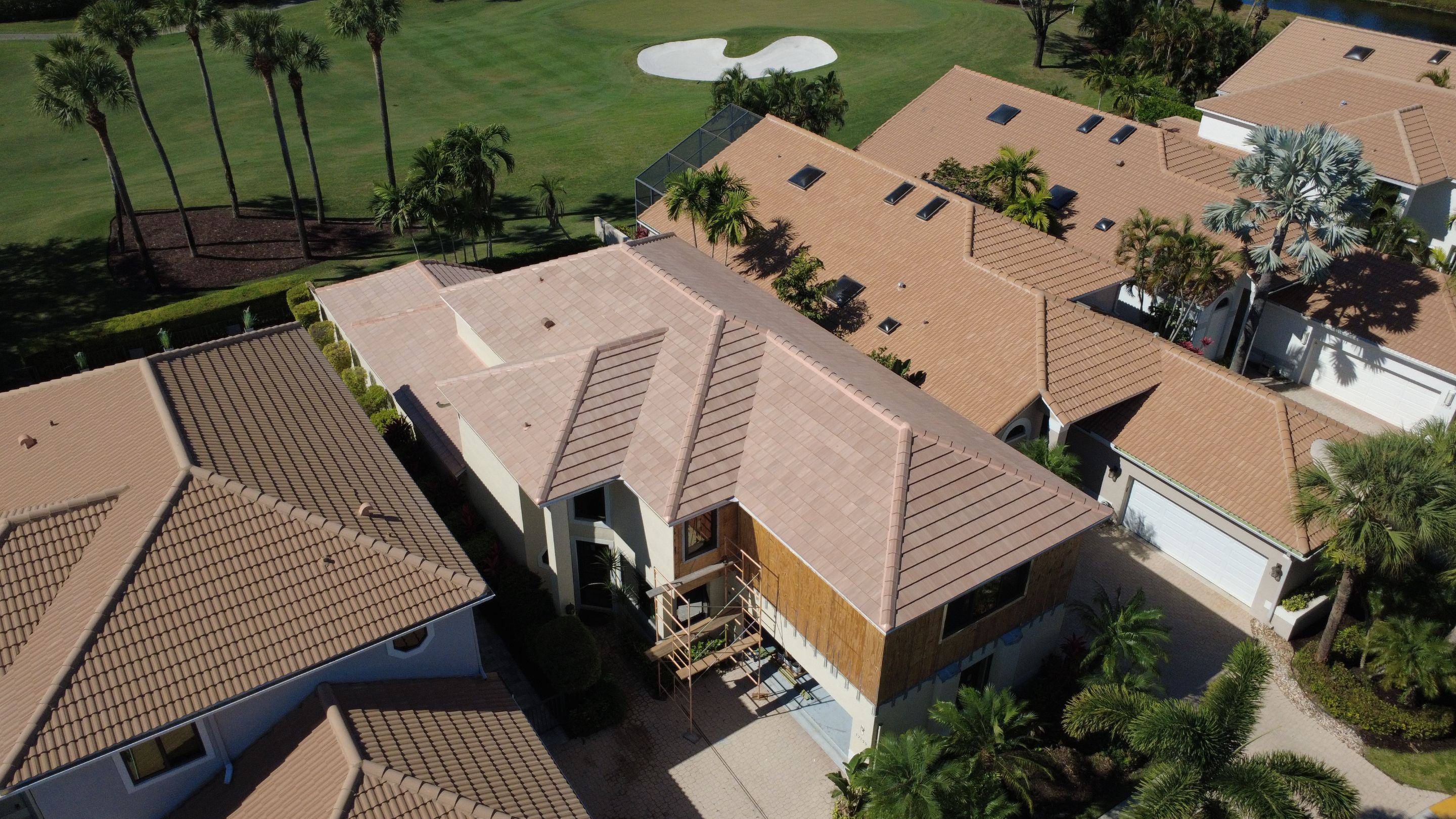 Residential Roofing Installation using Eagle Roofing Tile by BLUES BROTHERS ROOFING