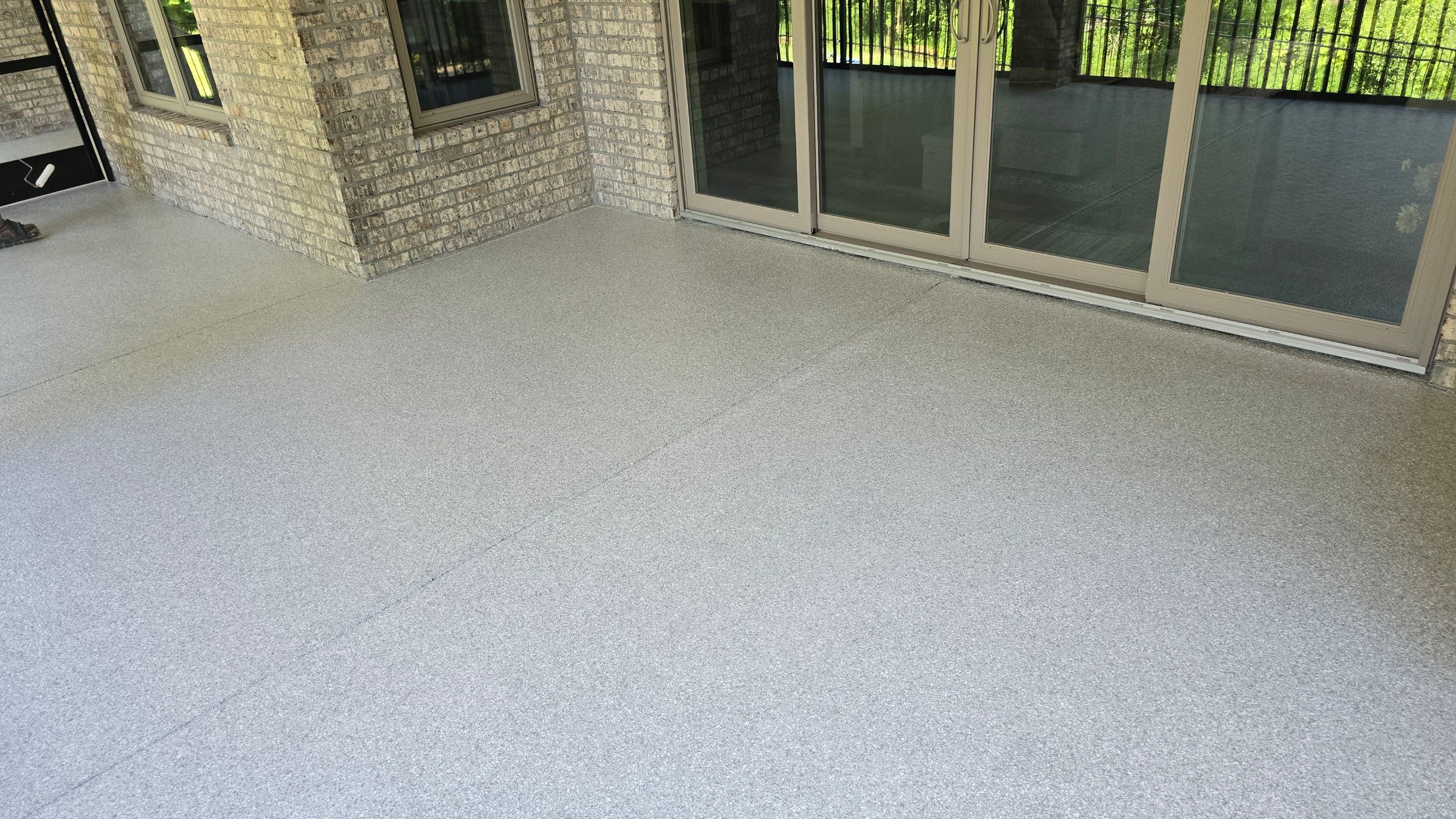 Back Patio using Swan by Elite Floor Solutions
