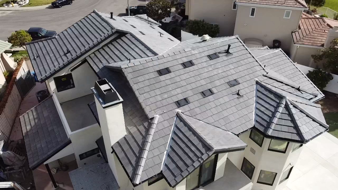 Rancho Santa Fe Tile Roof Installation | Westlake Saxony 900 Blend Charcoal by Zenith Roofing Services