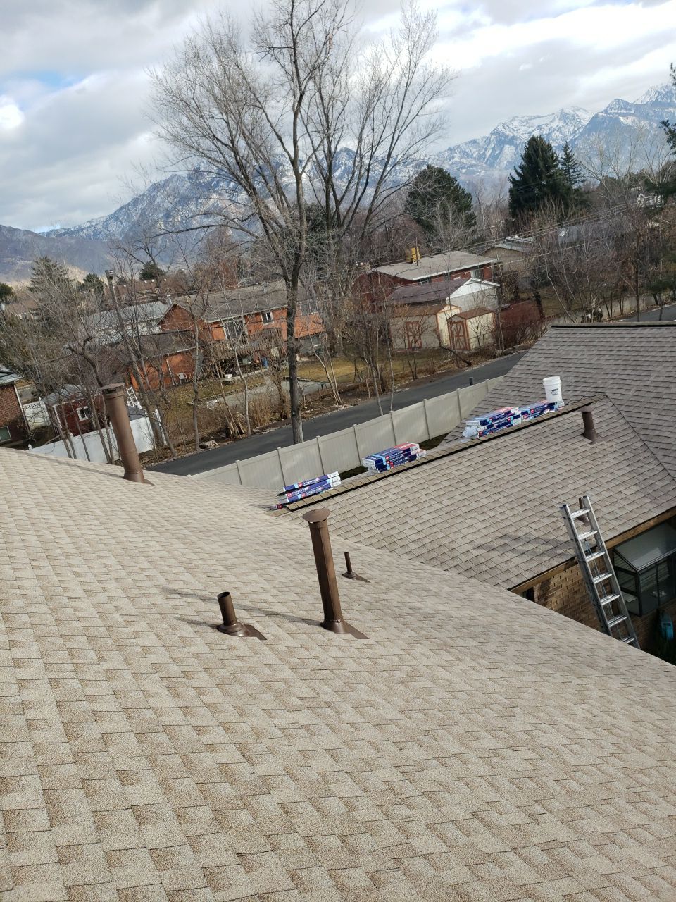 Storm Damaged Roof using GAF Timberline HDZ - Lifetime Shingle by The Roof Doctor