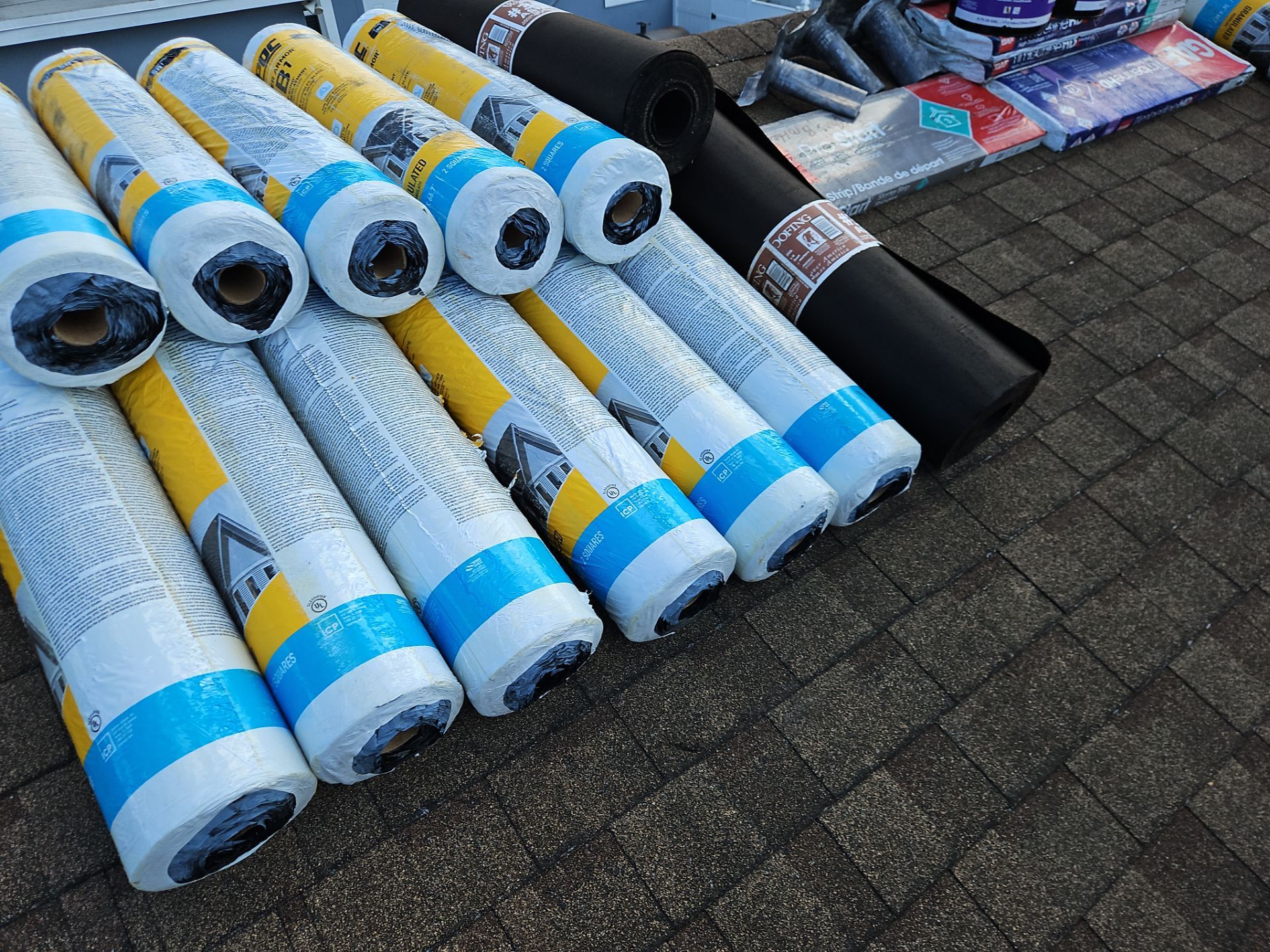 Residential Roofing Installation using GAF by BLUES BROTHERS ROOFING