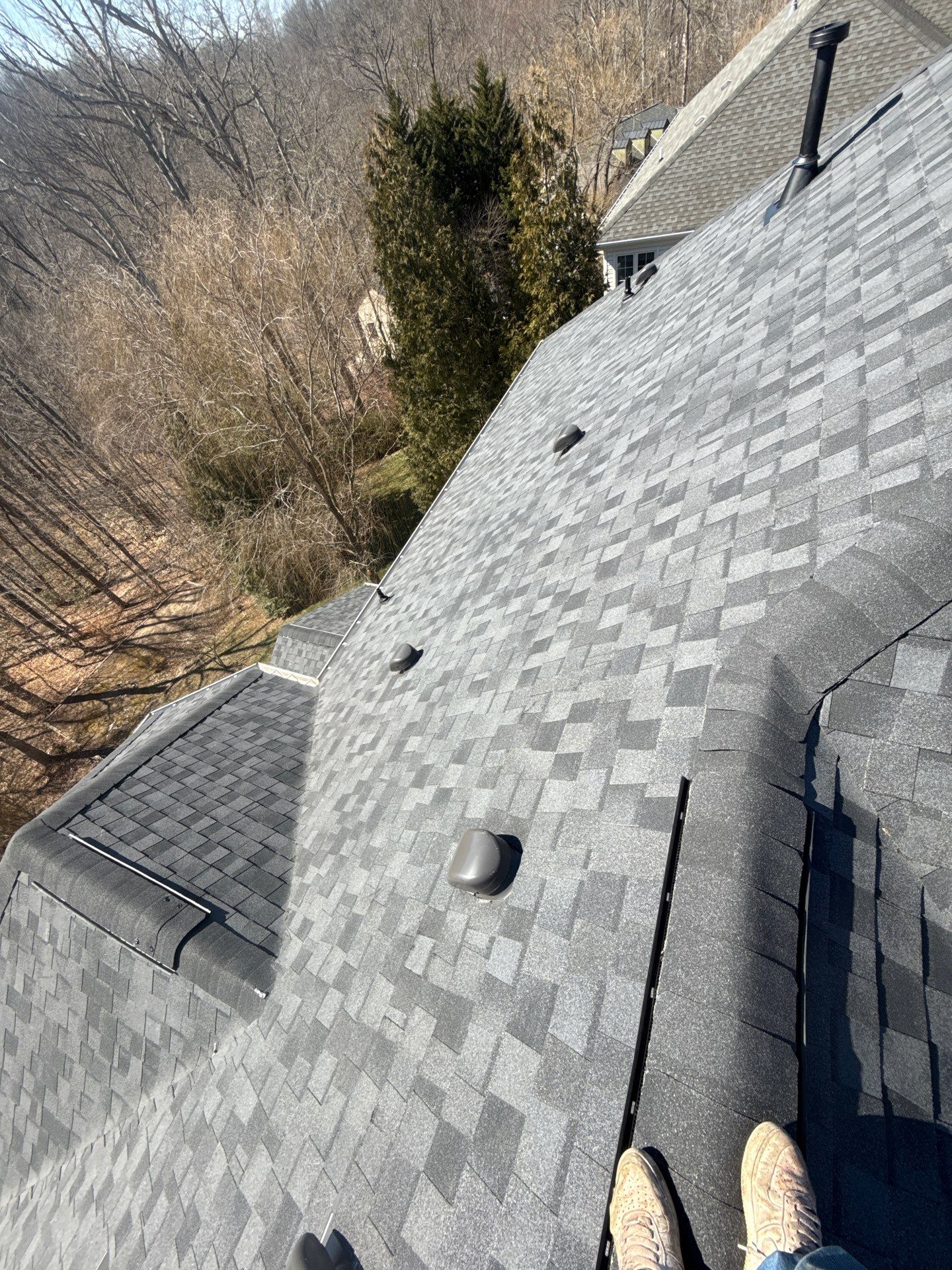 Springfield: Residential Roof Replacement with CertainTeed Landmark Pro in Max Def Moire Black by RM Banning, Inc.