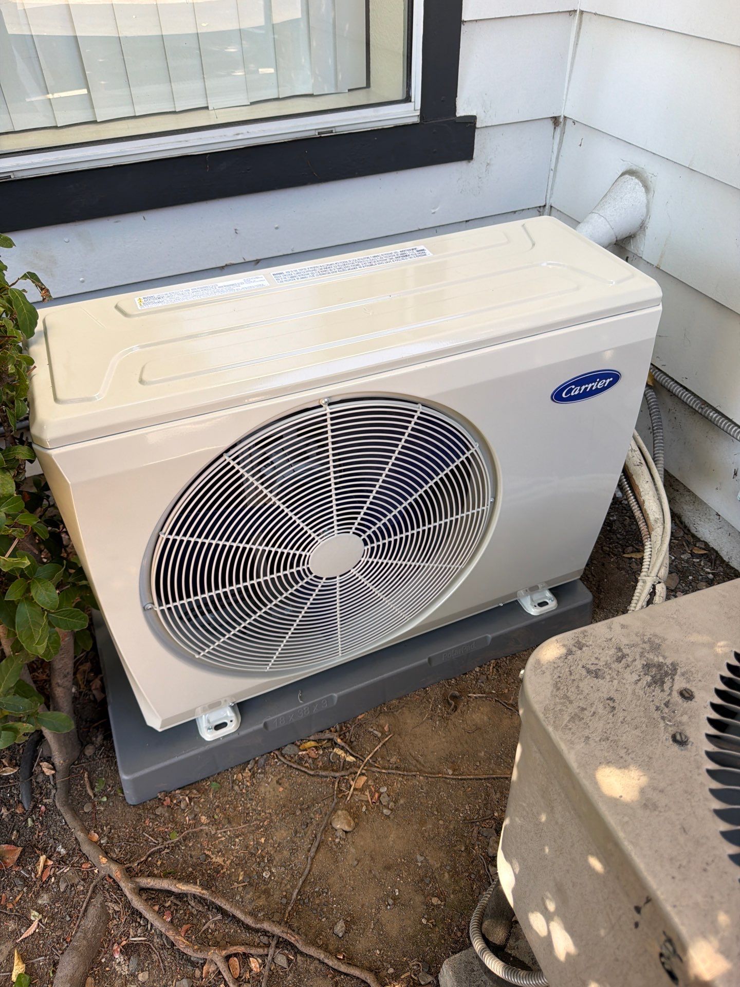 Carrier Heat Pump and Air Handler Installation in Santa Rosa by Green Core Heating & Air