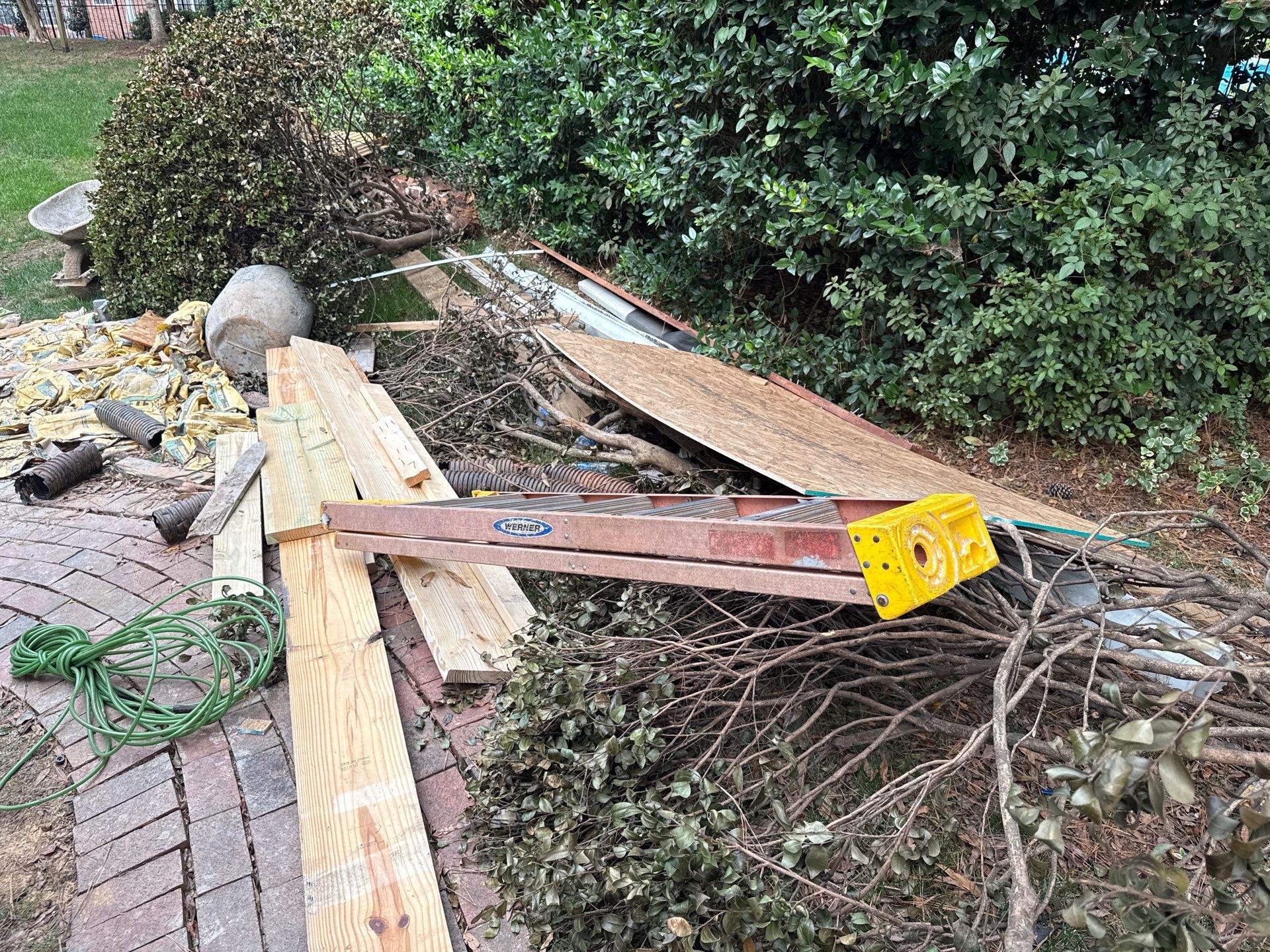 Project in Charlotte by Badger Hauling