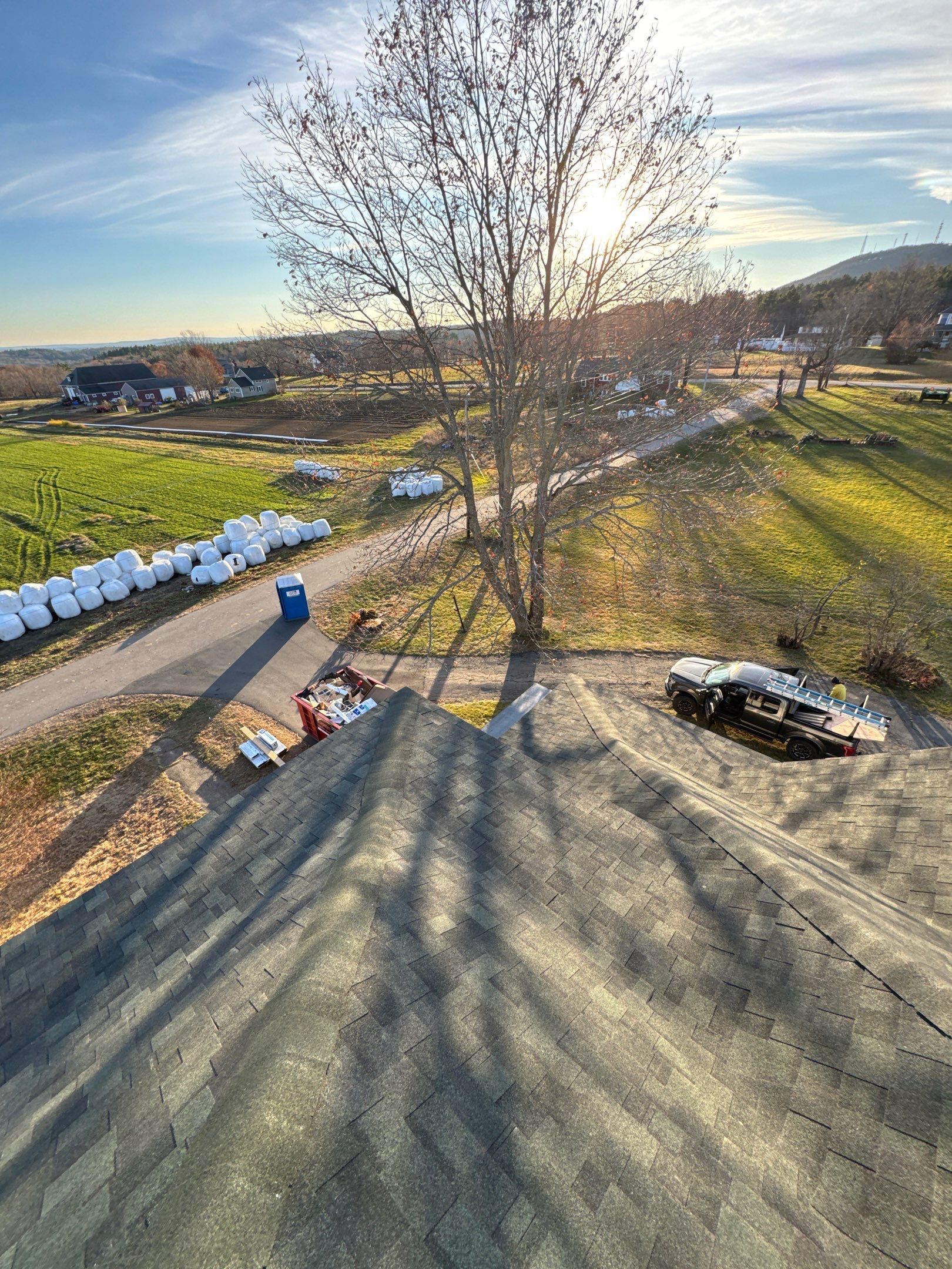 Goffstown, NH Roof Replacement Using IKO Dynasty Architectural Shingles in Emerald Green by Compass exteriors