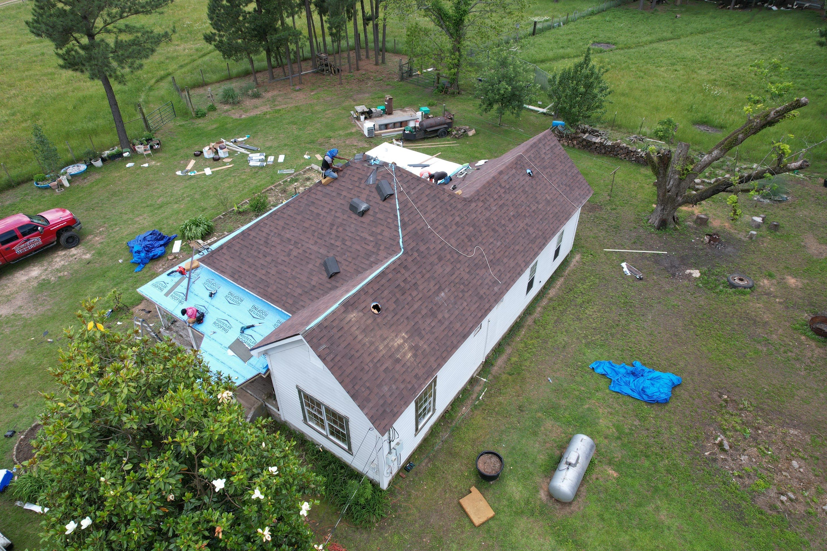 Residential Shingle Reroof using Malarkey Highlander NEX by Hostetler Roofing