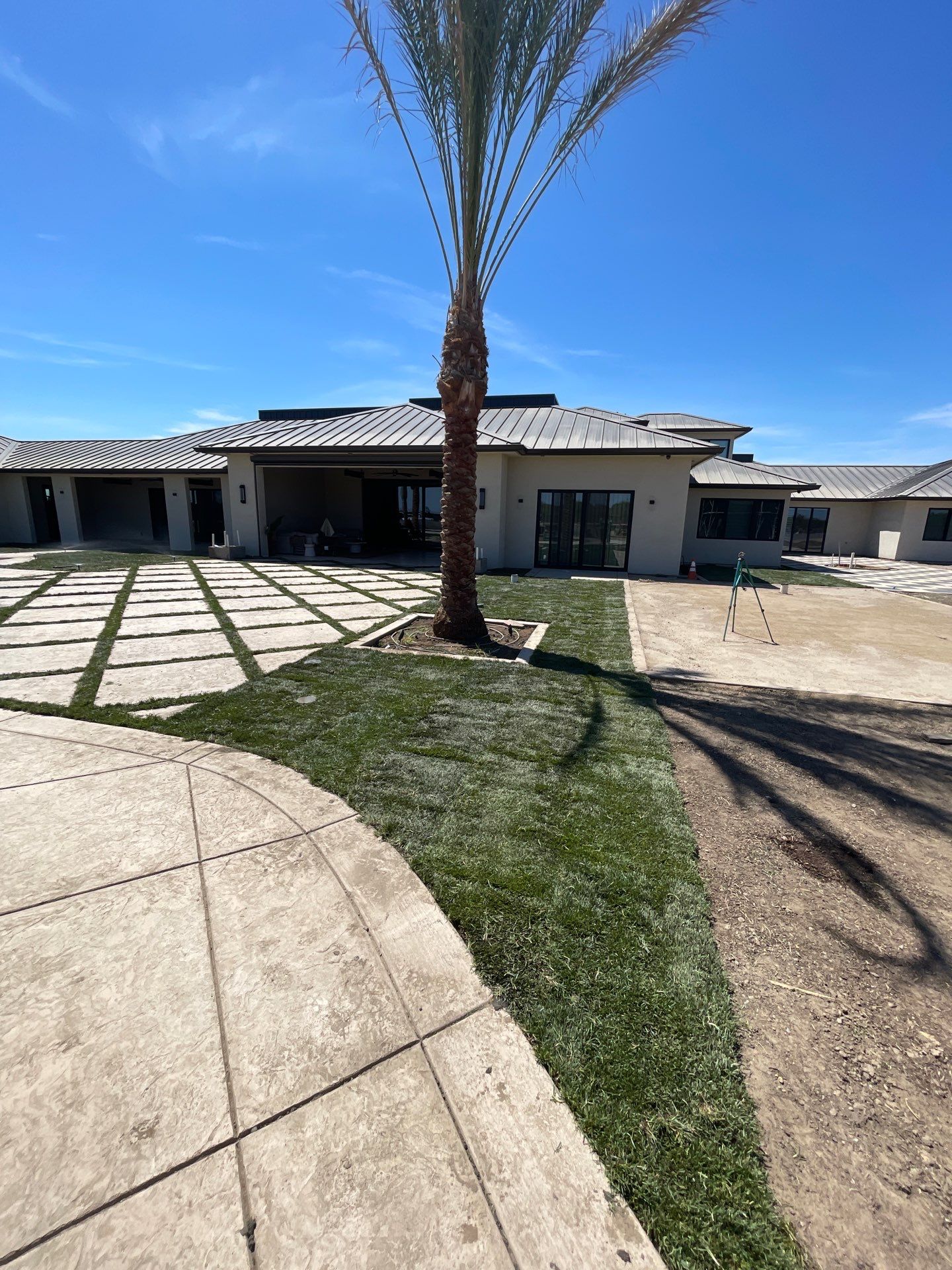 Project in Lodi by A - G Sod Farms