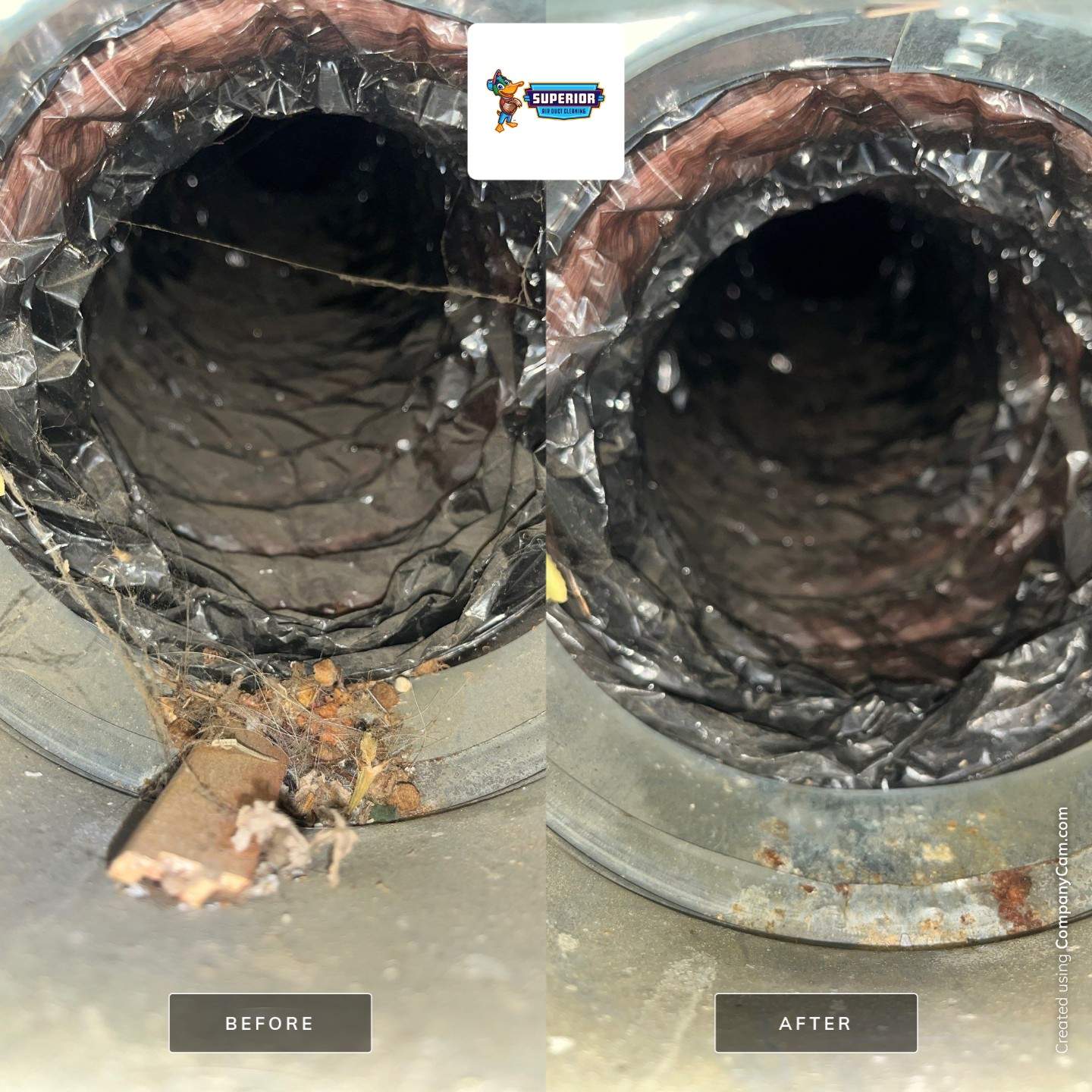 Air Duct Cleaning With a Vacuum Truck in Wampum, PA by Superior Air Duct Cleaning