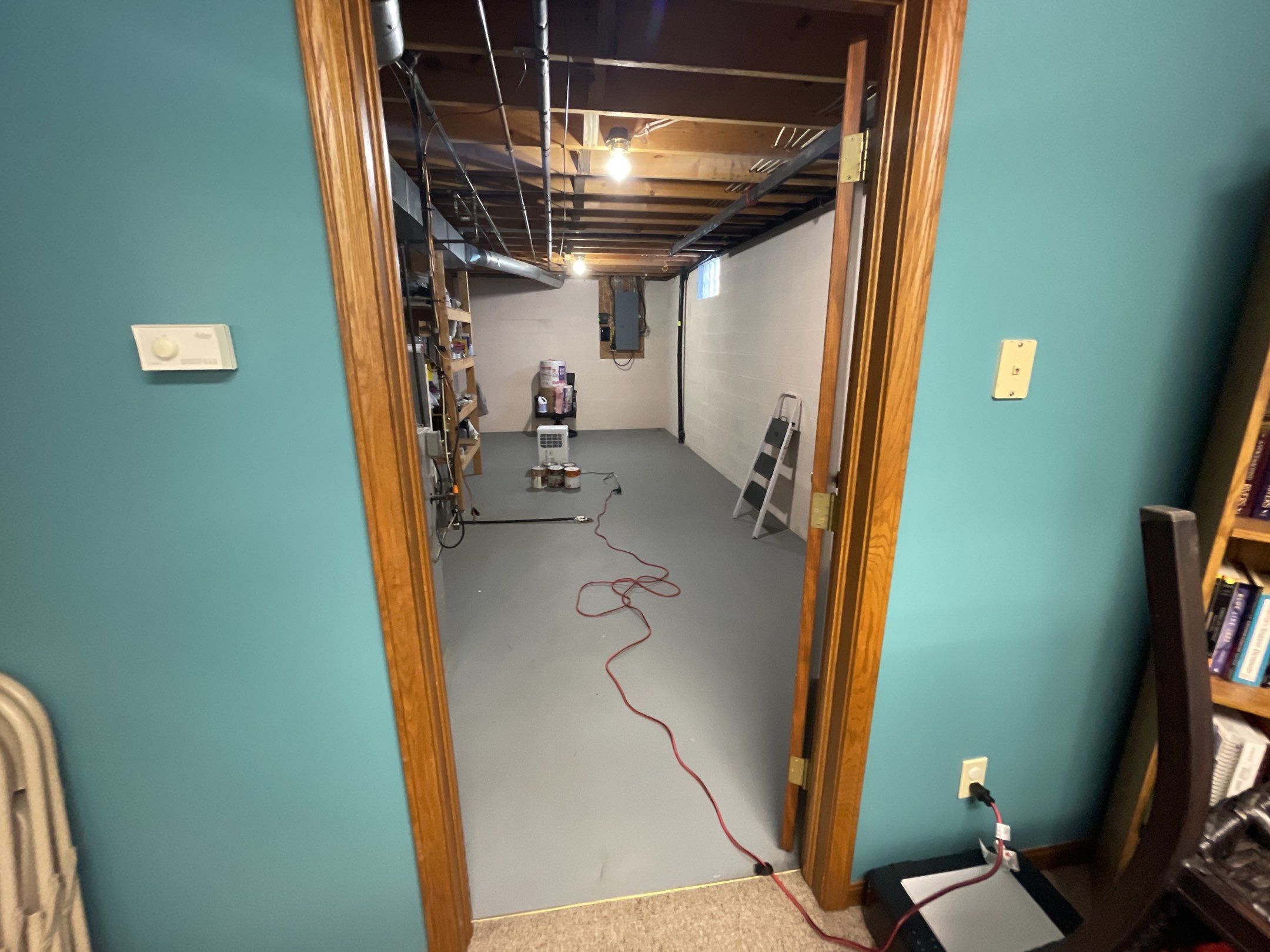 Basements using Slate Stone  by Fantastic Floors by Miller Custom Exteriors 