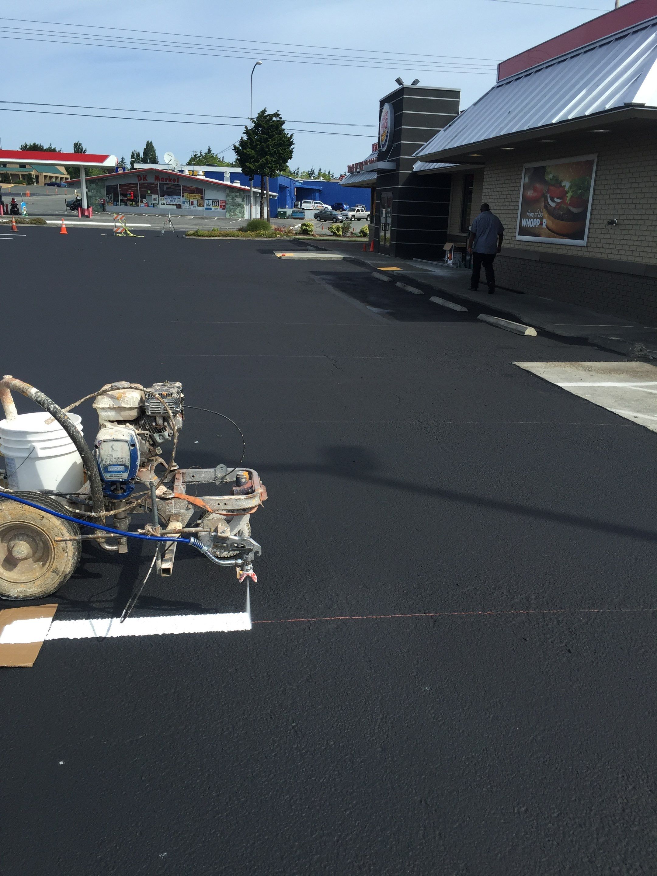 Burger King Oak Harbor  by Jireh Asphalt & Concrete Inc 