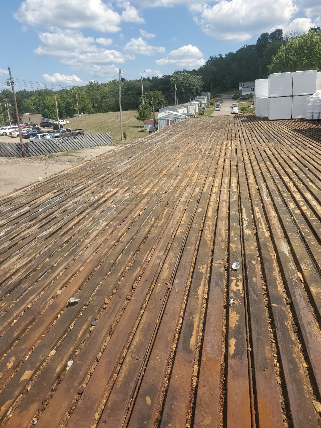 Commercial Roofing Installation using EPDM  by Rainstoppers Roofing